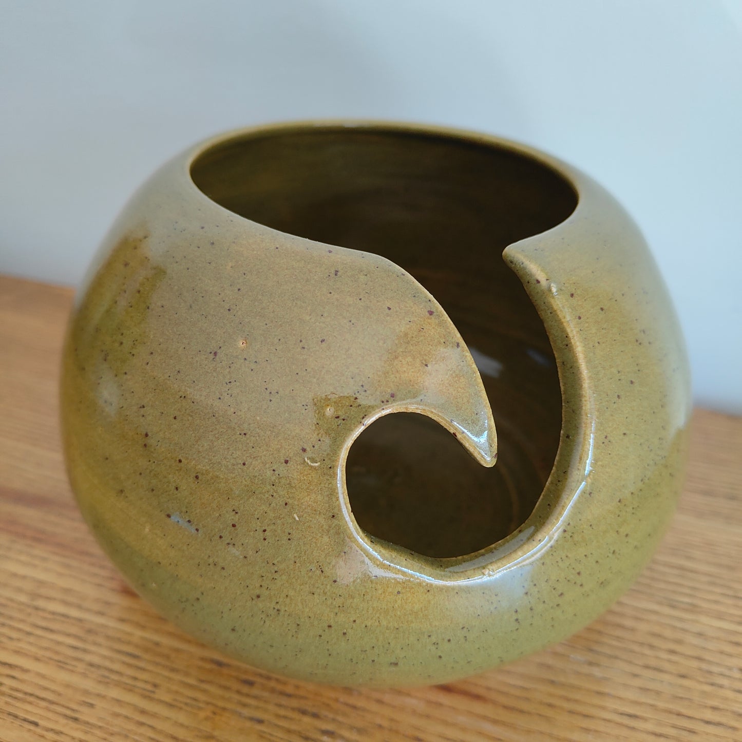Handmade Ceramic Yarn Bowl