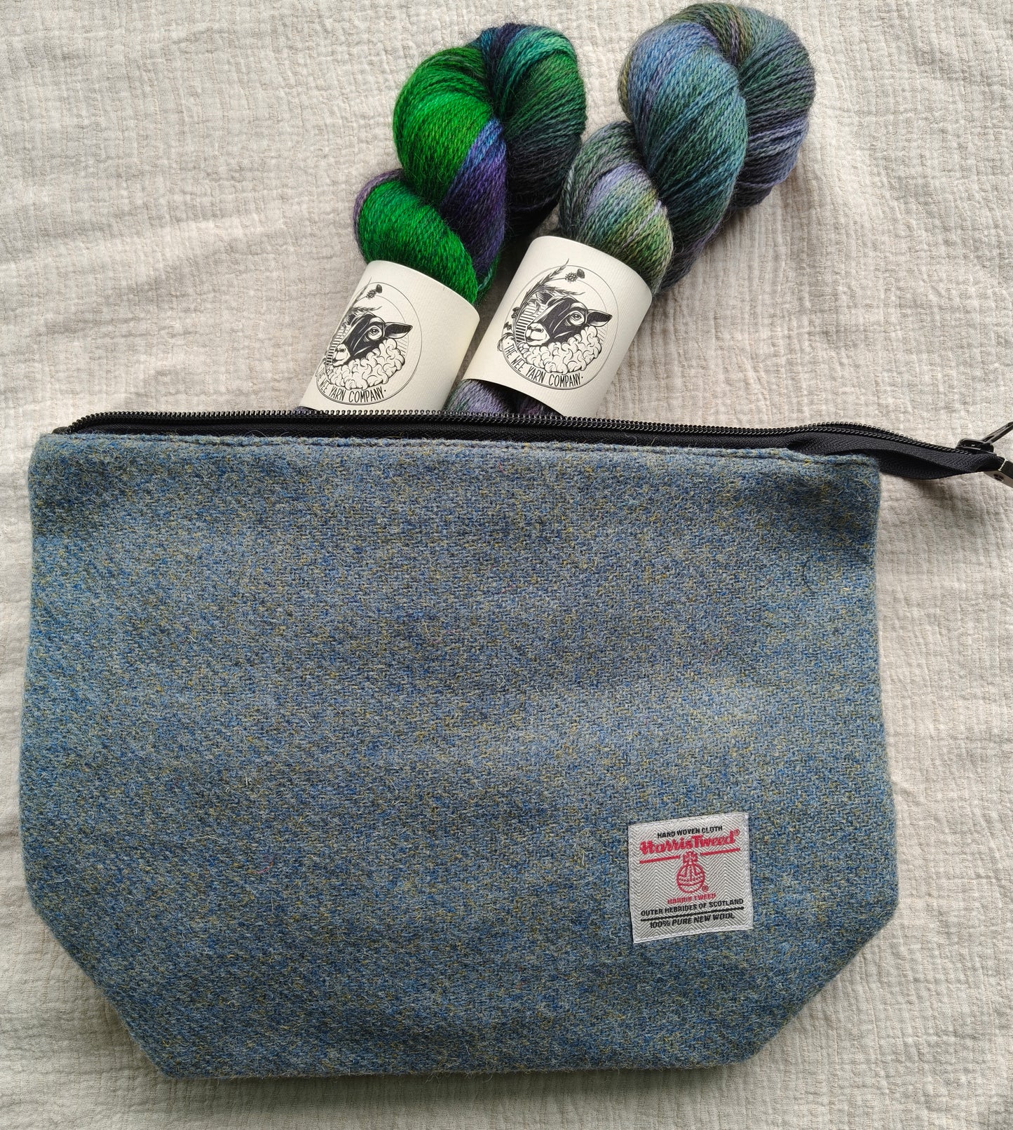 Harris Tweed Project Bags