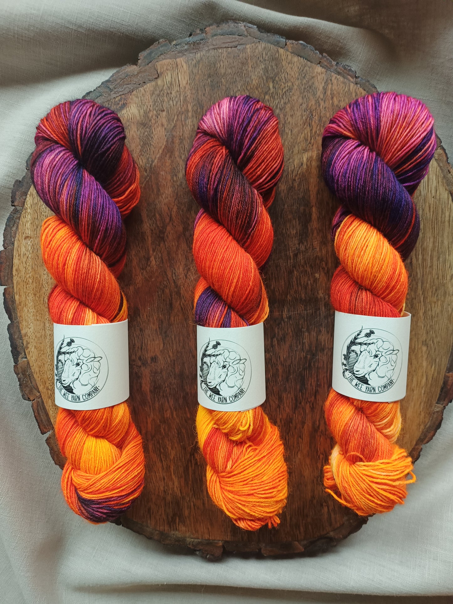 Hong Kong - Bonnie BFL Sock