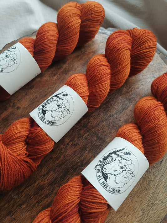 Pumpkin Spice F*g - Bonnie BFL Sock