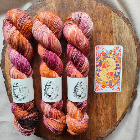 Wheel of Fate - Bonnie BFL Sock