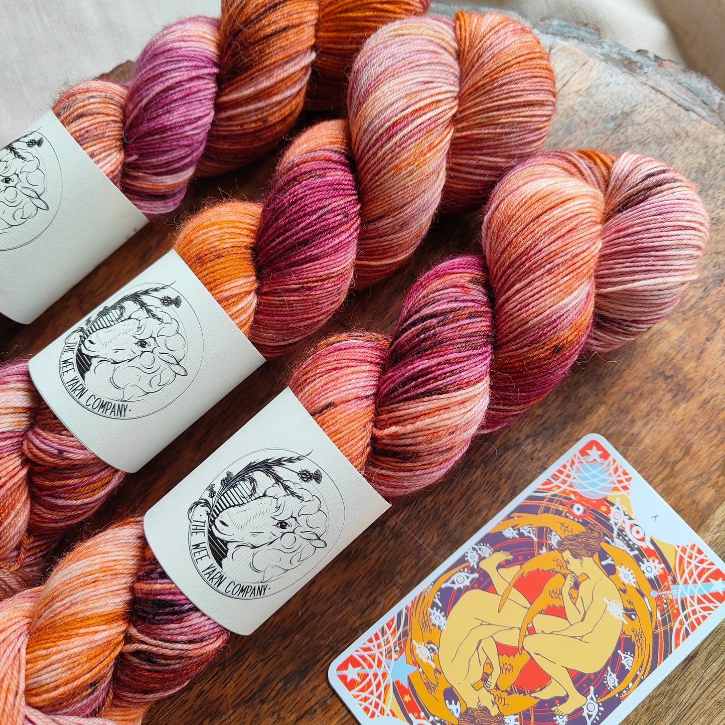 Wheel of Fate - Bonnie BFL Sock