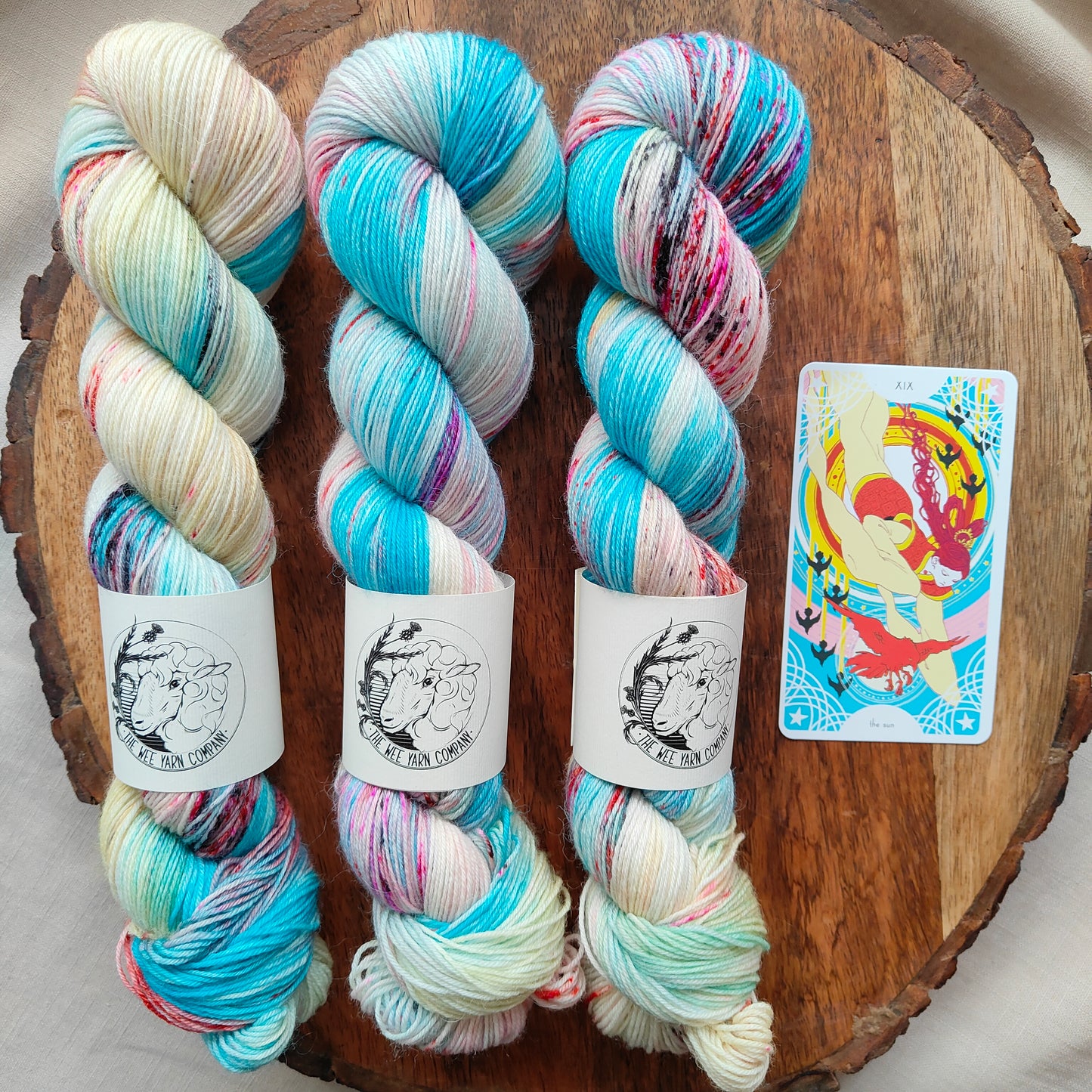 The Sun - Bonnie BFL Sock