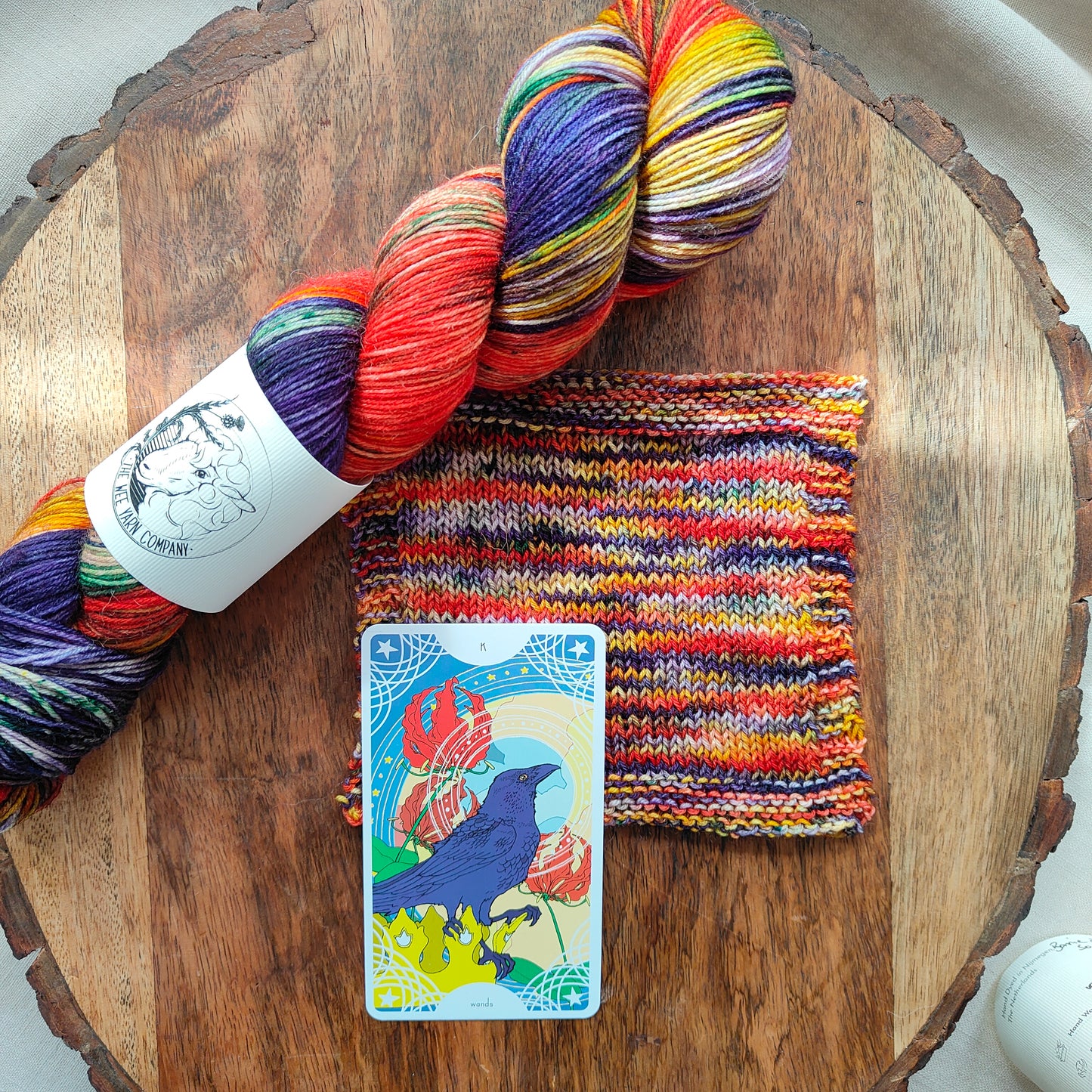 King of Wands - Bonnie BFL Sock