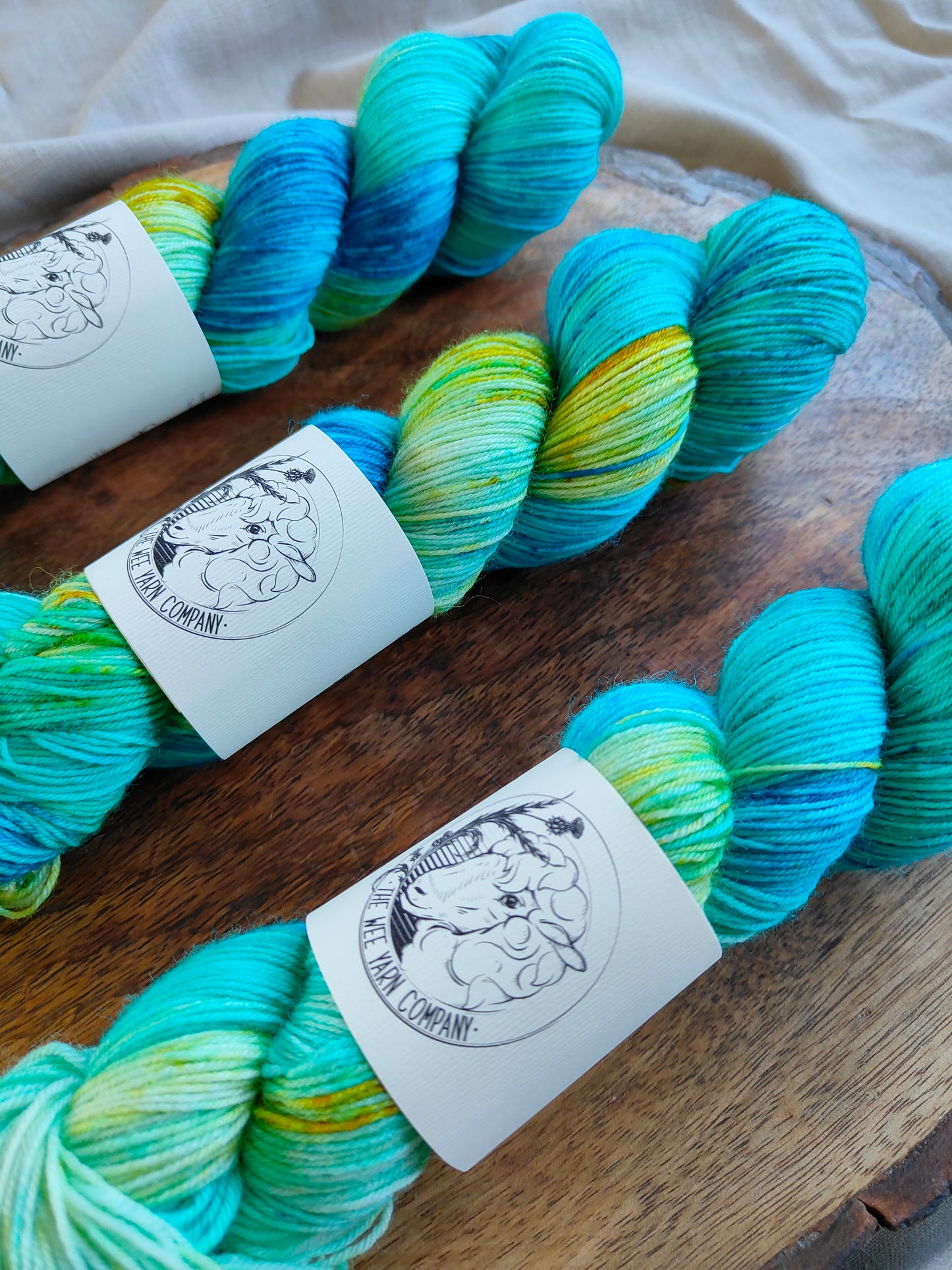 Sea Spray - Bonnie BFL Sock