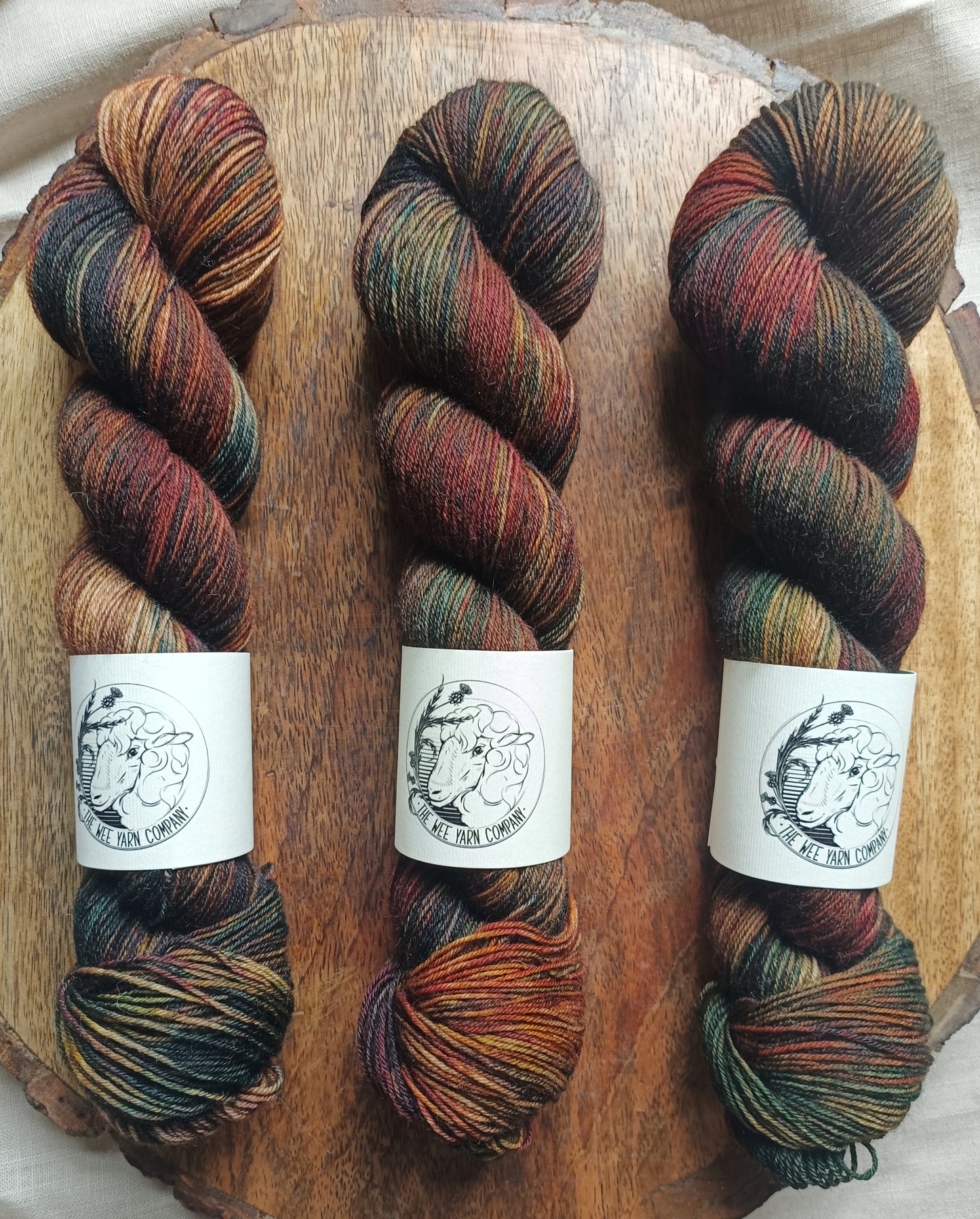 Herfstbok - Bonnie BFL Sock