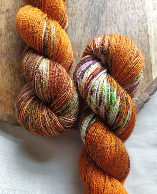 Jack O'Lantern - Bonnie BFL Sock