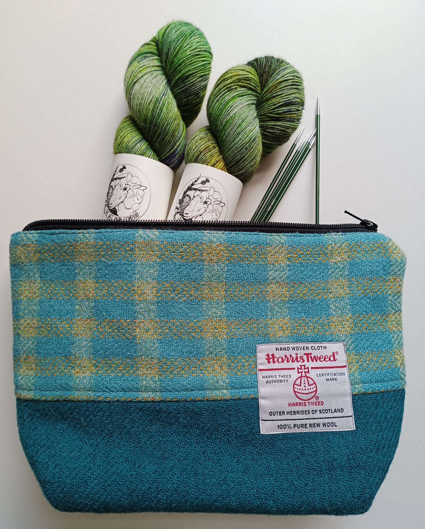 Harris Tweed Project Bags