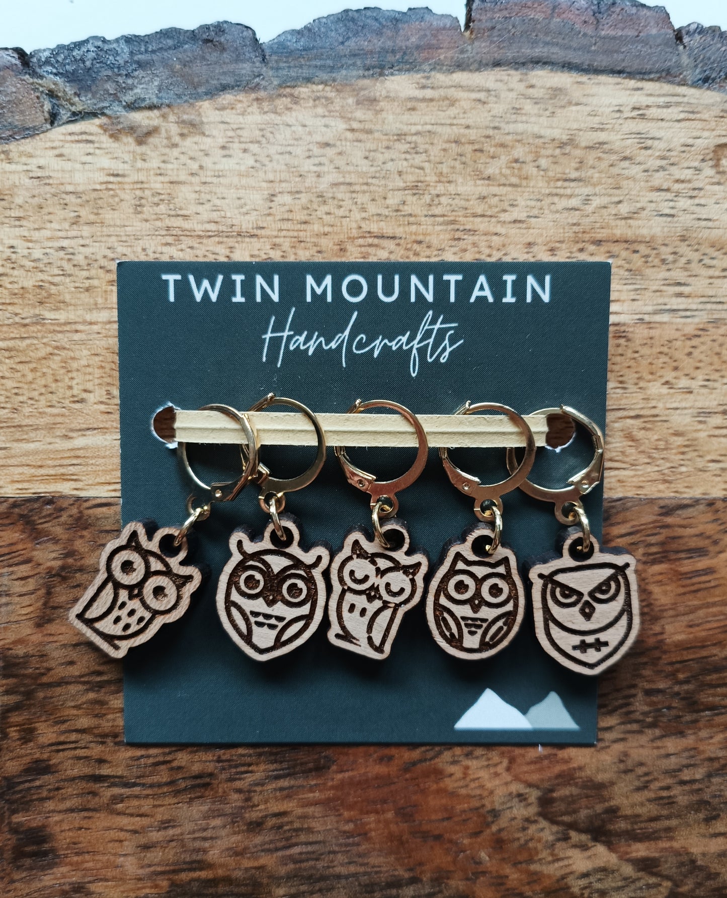 Twin Mountain Handcrafts Stitch Markers Set