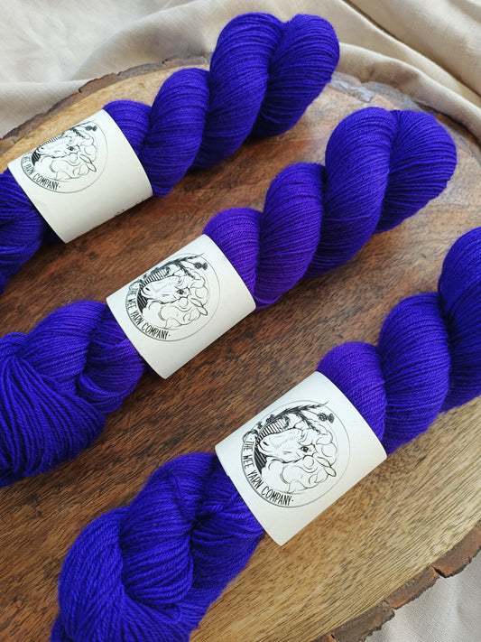 Purple Burglar Alarm - Bonnie BFL Sock