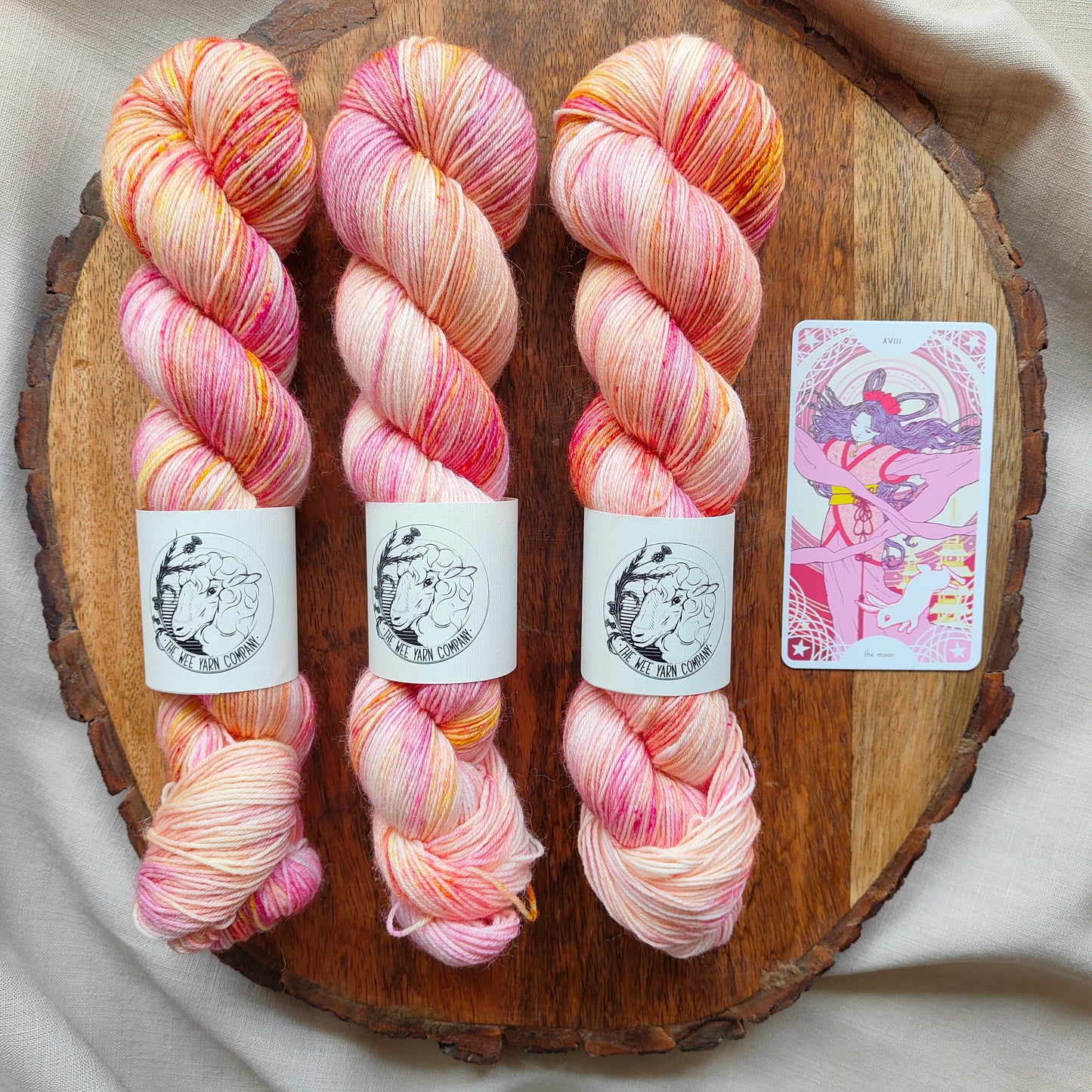 The Moon - Bonnie BFL Sock