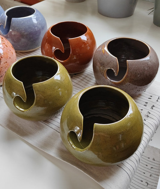 Handmade Ceramic Yarn Bowl