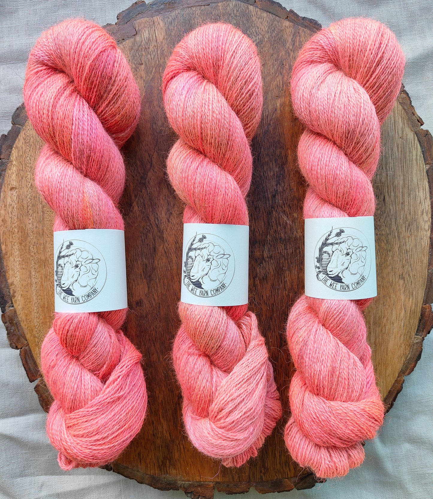 Electric Coral - Casta Lace