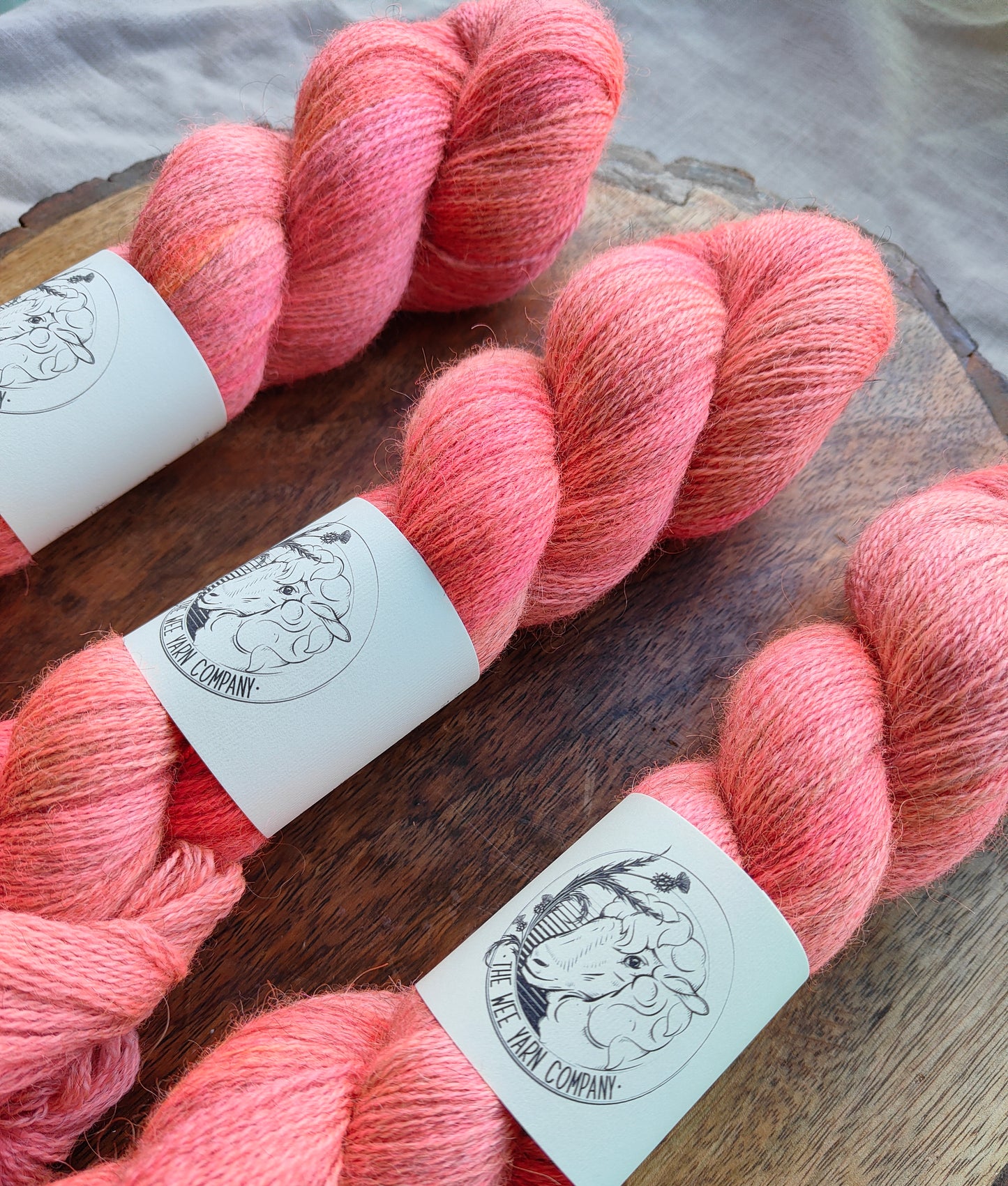 Electric Coral - Casta Lace