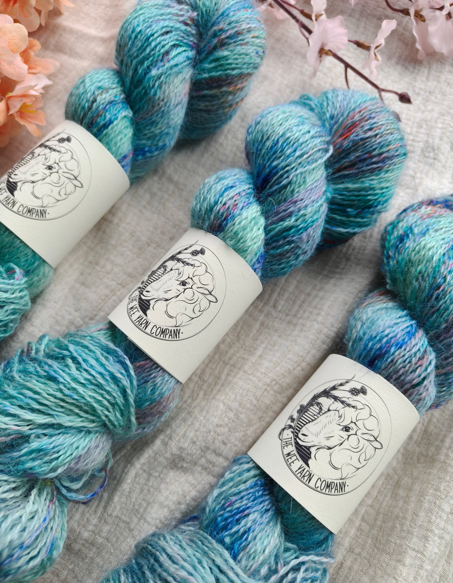 Blue Lagoon - Wensleydale 4ply