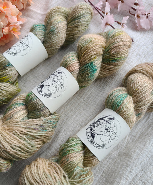 Peach Bellini - Wensleydale 4ply