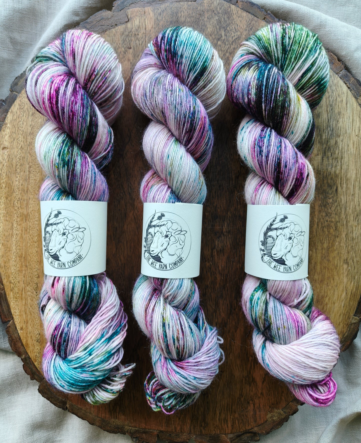 Thistles - Bonnie BFL Sock