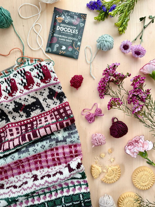 Edinburgh Destination Doodle Deck - Pacific Knit Co.