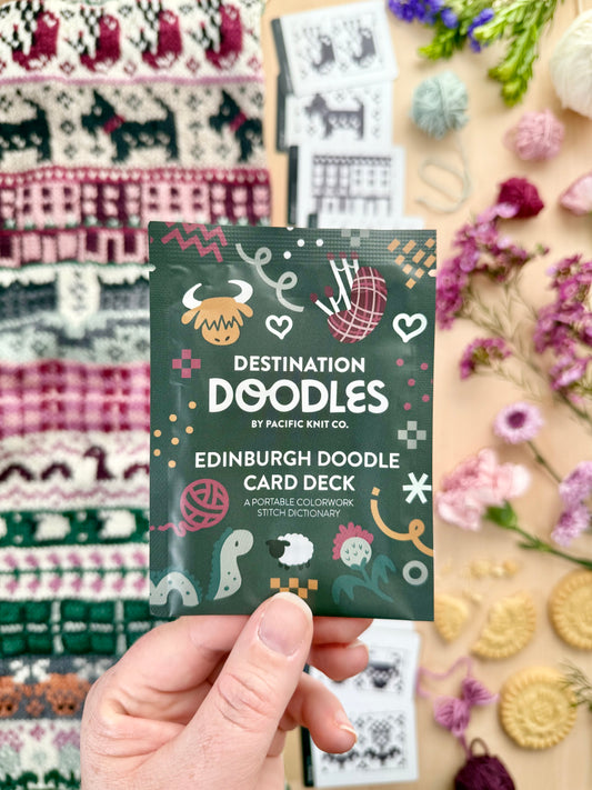 Edinburgh Destination Doodle Deck - Pacific Knit Co.