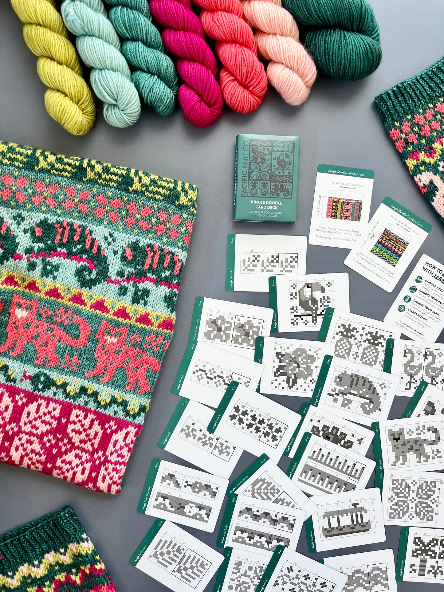 Jungle Doodle Deck - Pacific Knit Co.