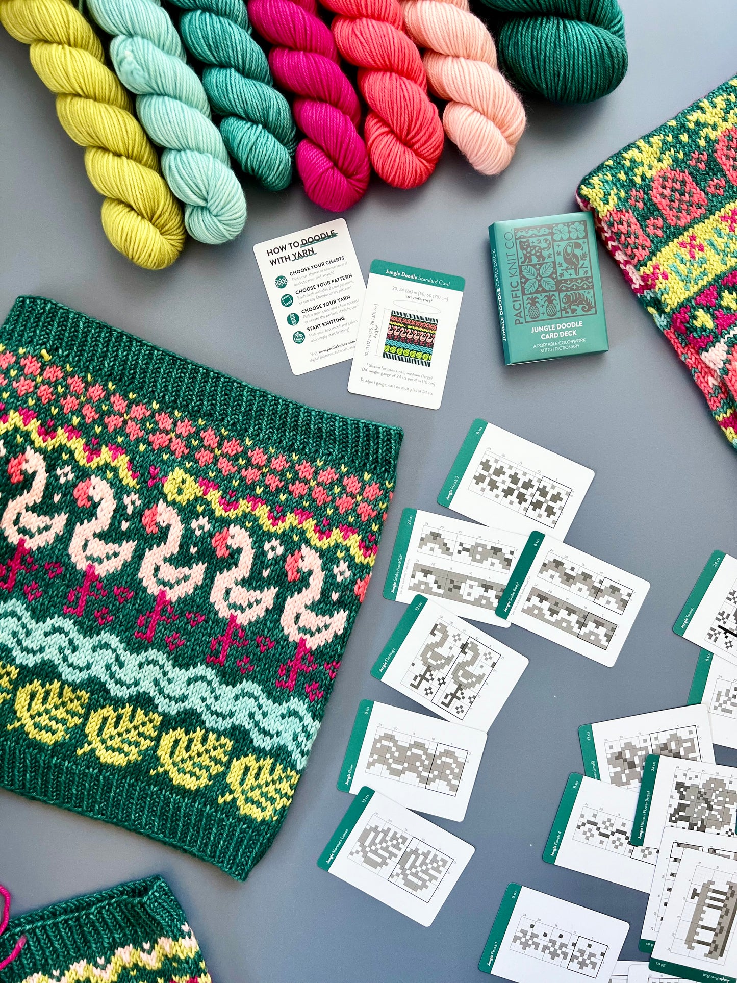 Jungle Doodle Deck - Pacific Knit Co.