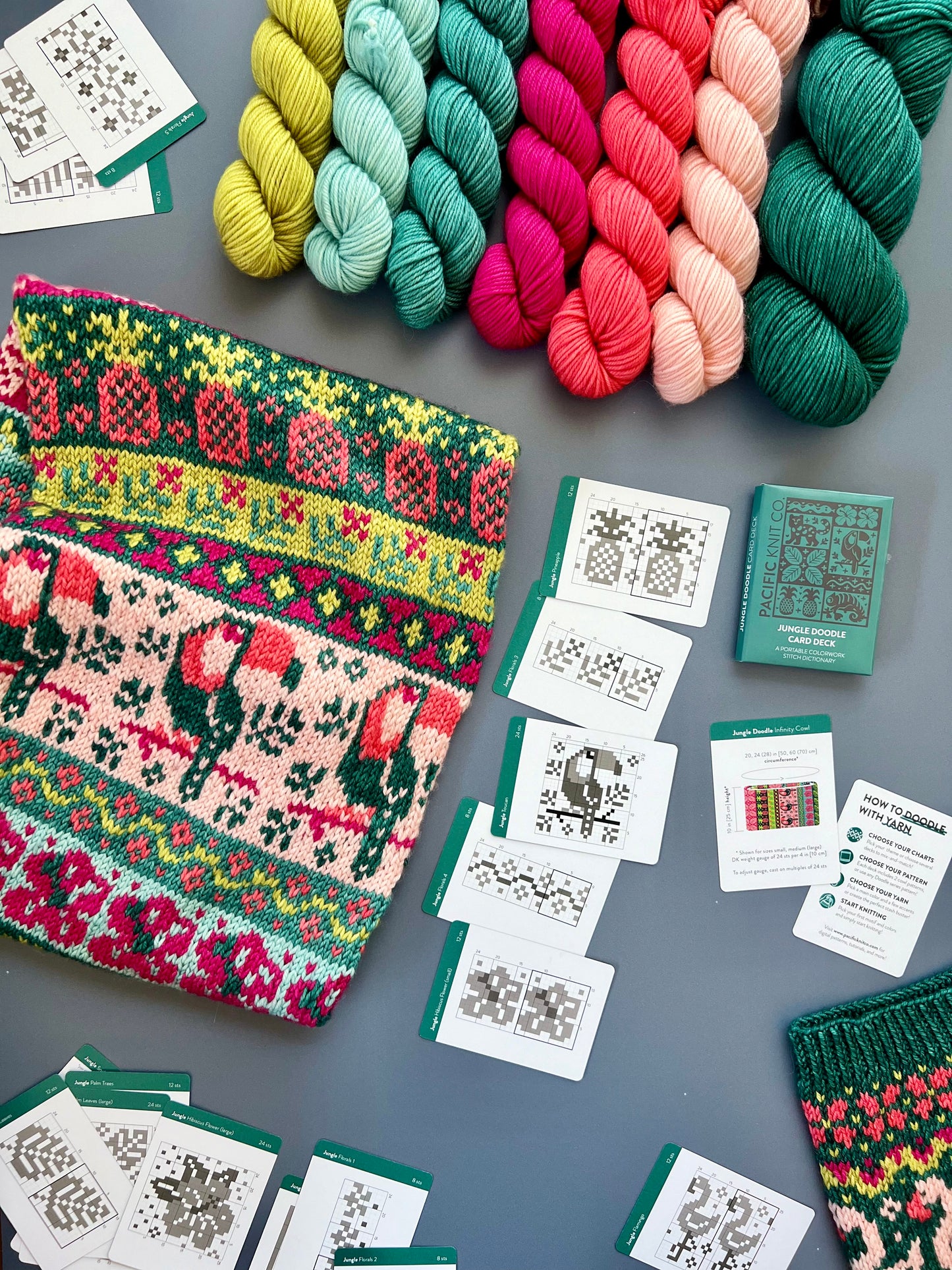 Jungle Doodle Deck - Pacific Knit Co.