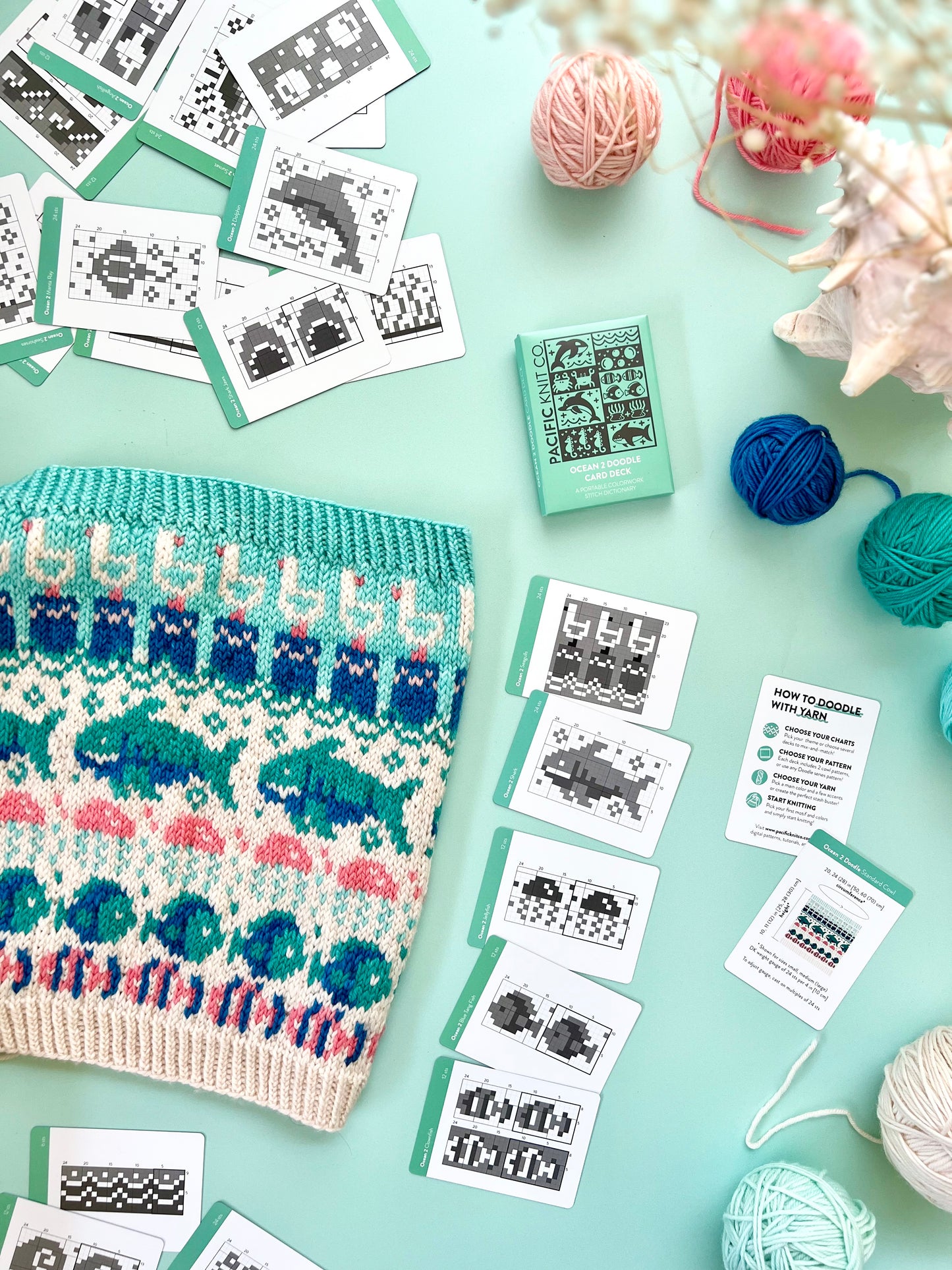 Ocean 2 Doodle Deck - Pacific Knit Co.