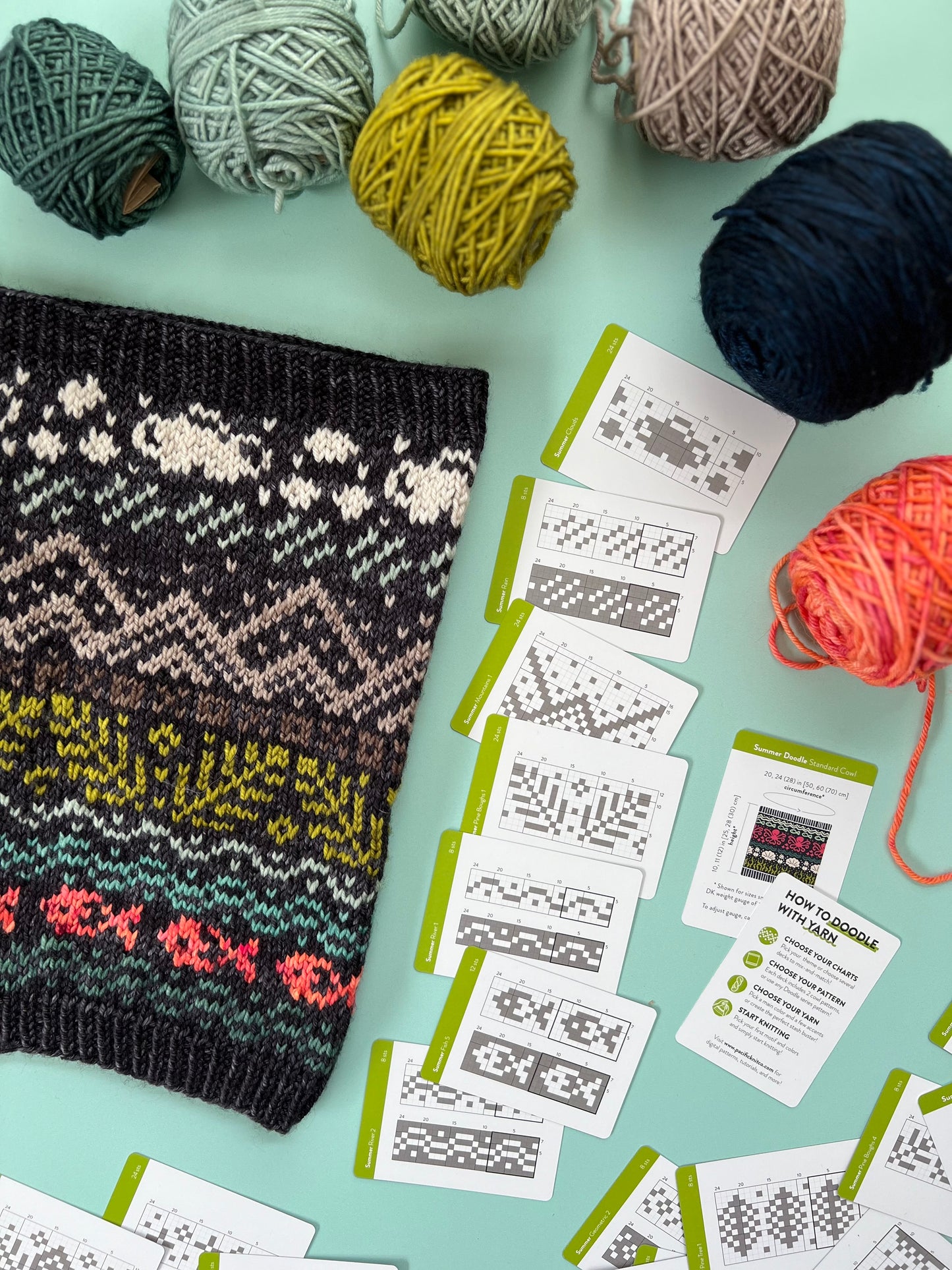 Summer Doodle Deck - Pacific Knit Co.