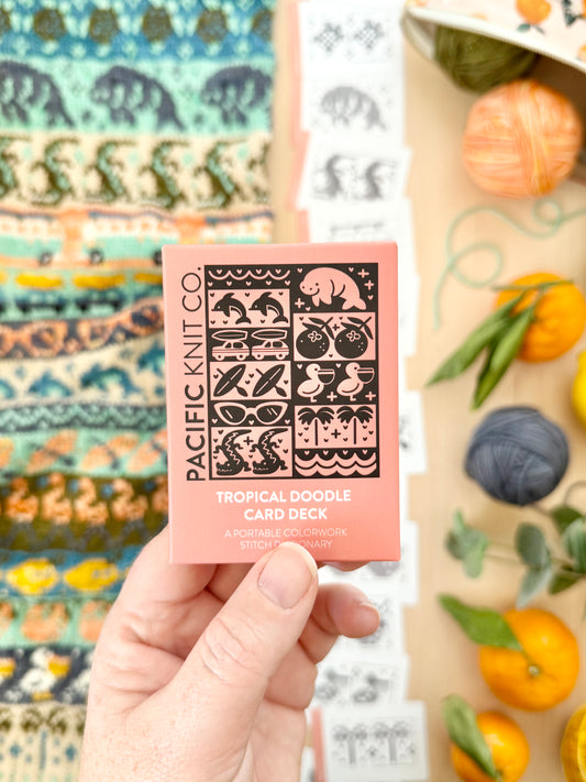 Tropical Doodle Deck - Pacific Knit Co.