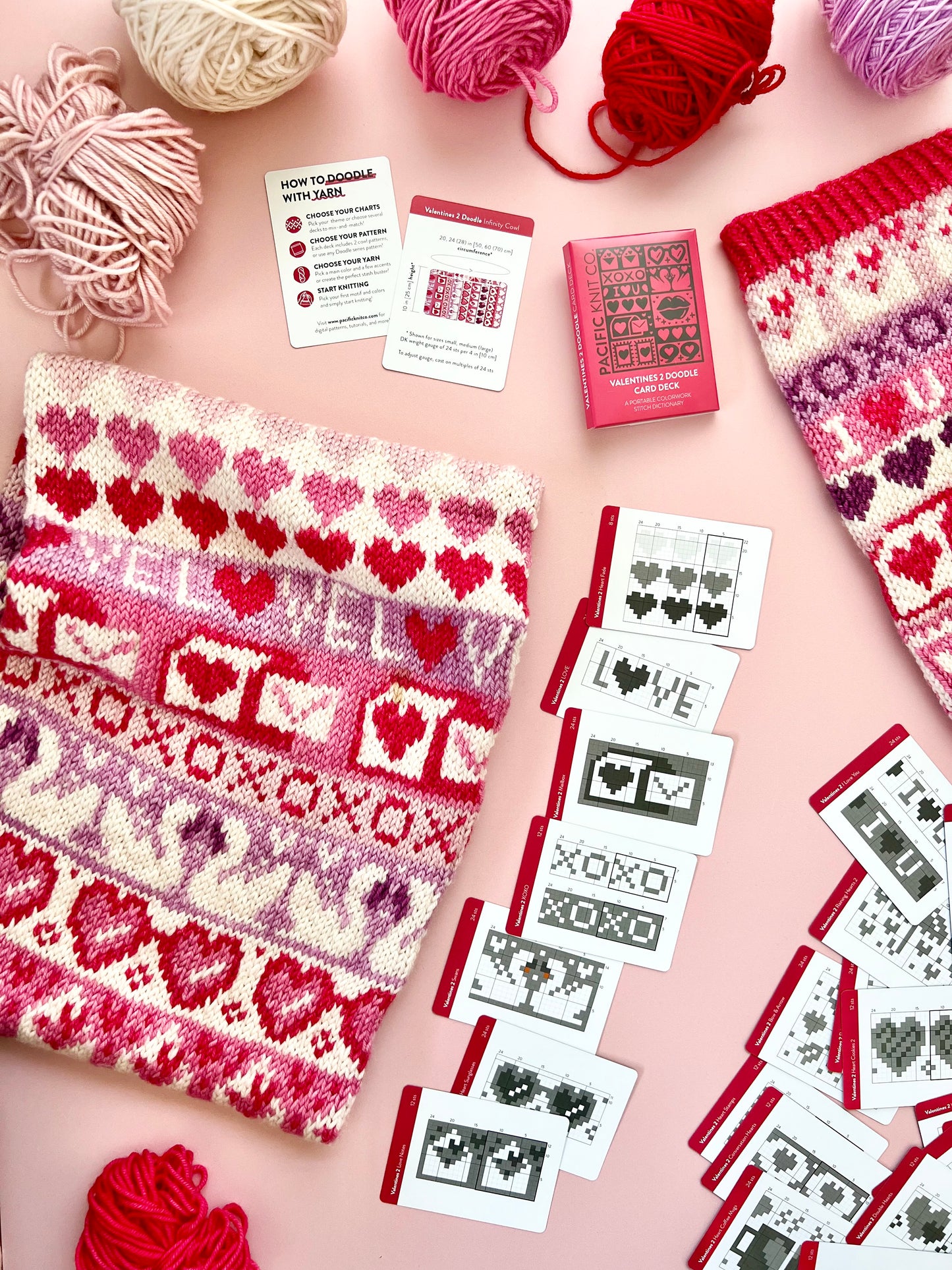 Valentines Doodle Deck - Pacific Knit Co.
