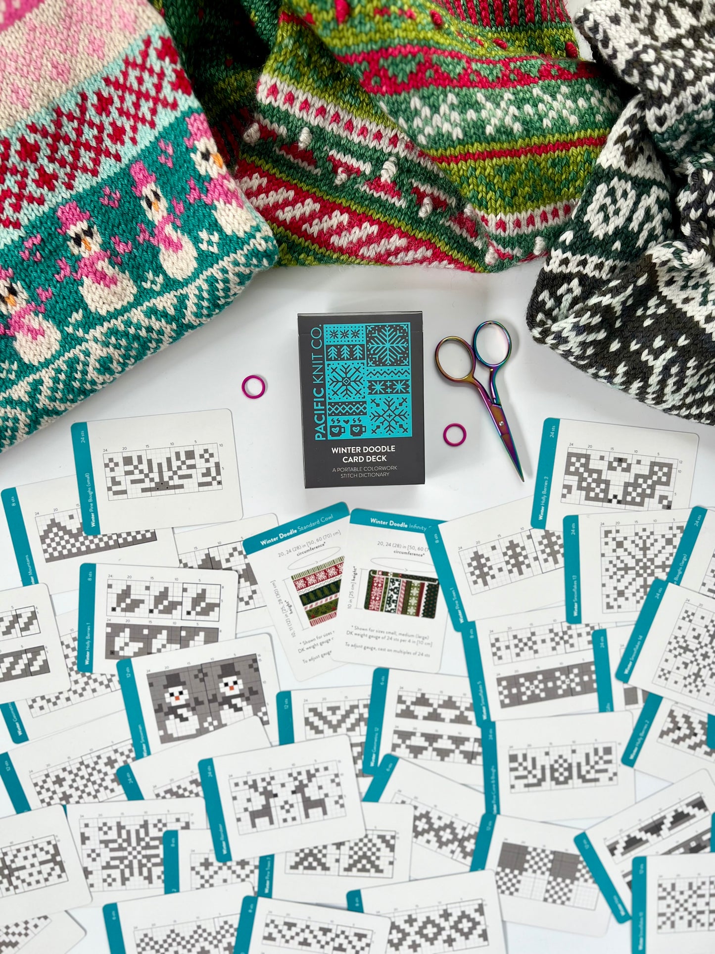 Winter Doodle Deck - Pacific Knit Co.