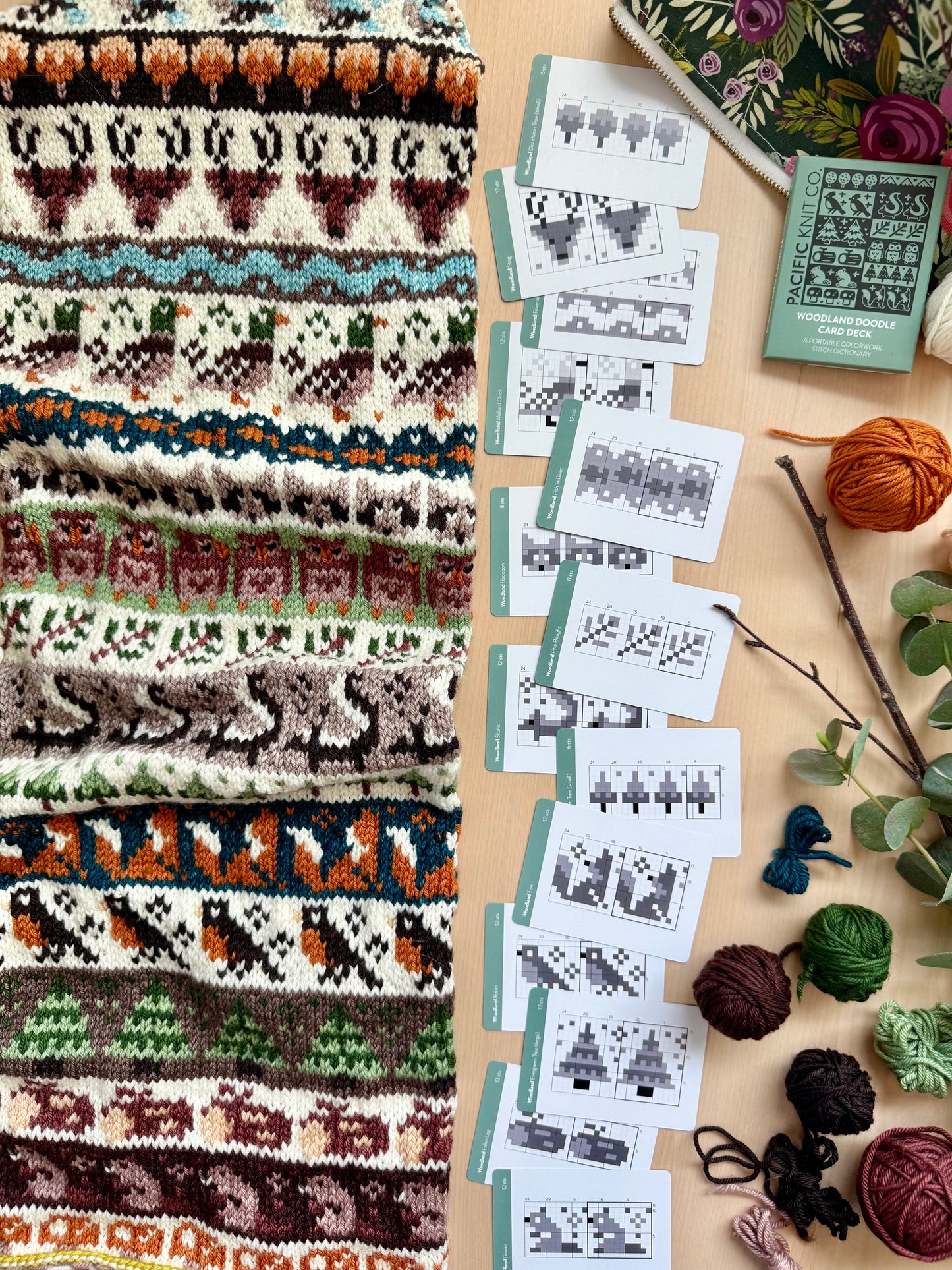 Woodland Doodle Deck - Pacific Knit Co.