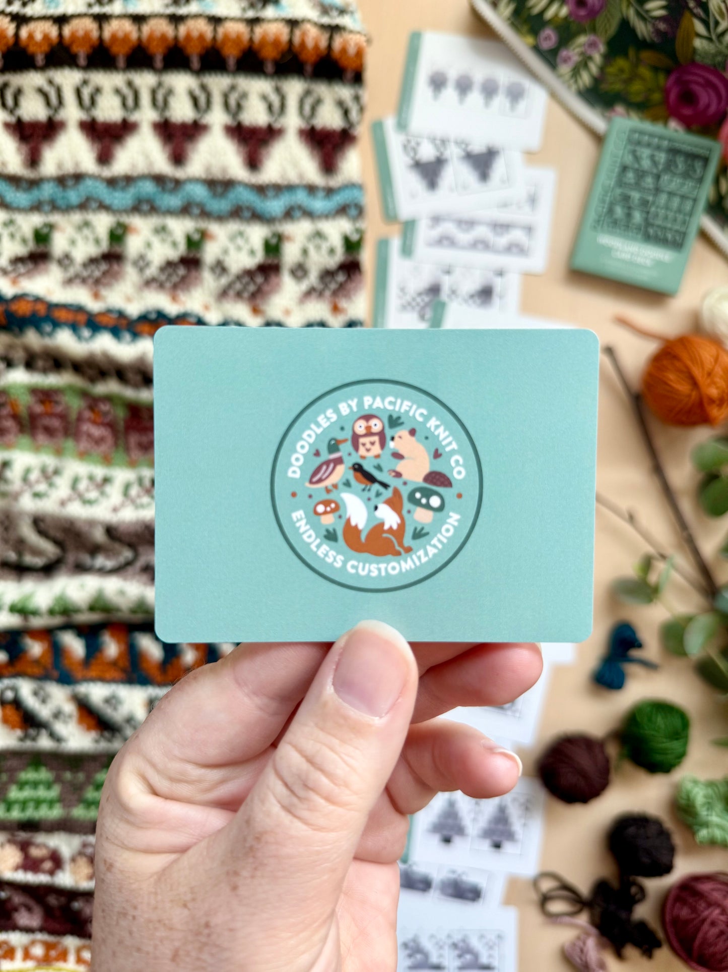 Woodland Doodle Deck - Pacific Knit Co.