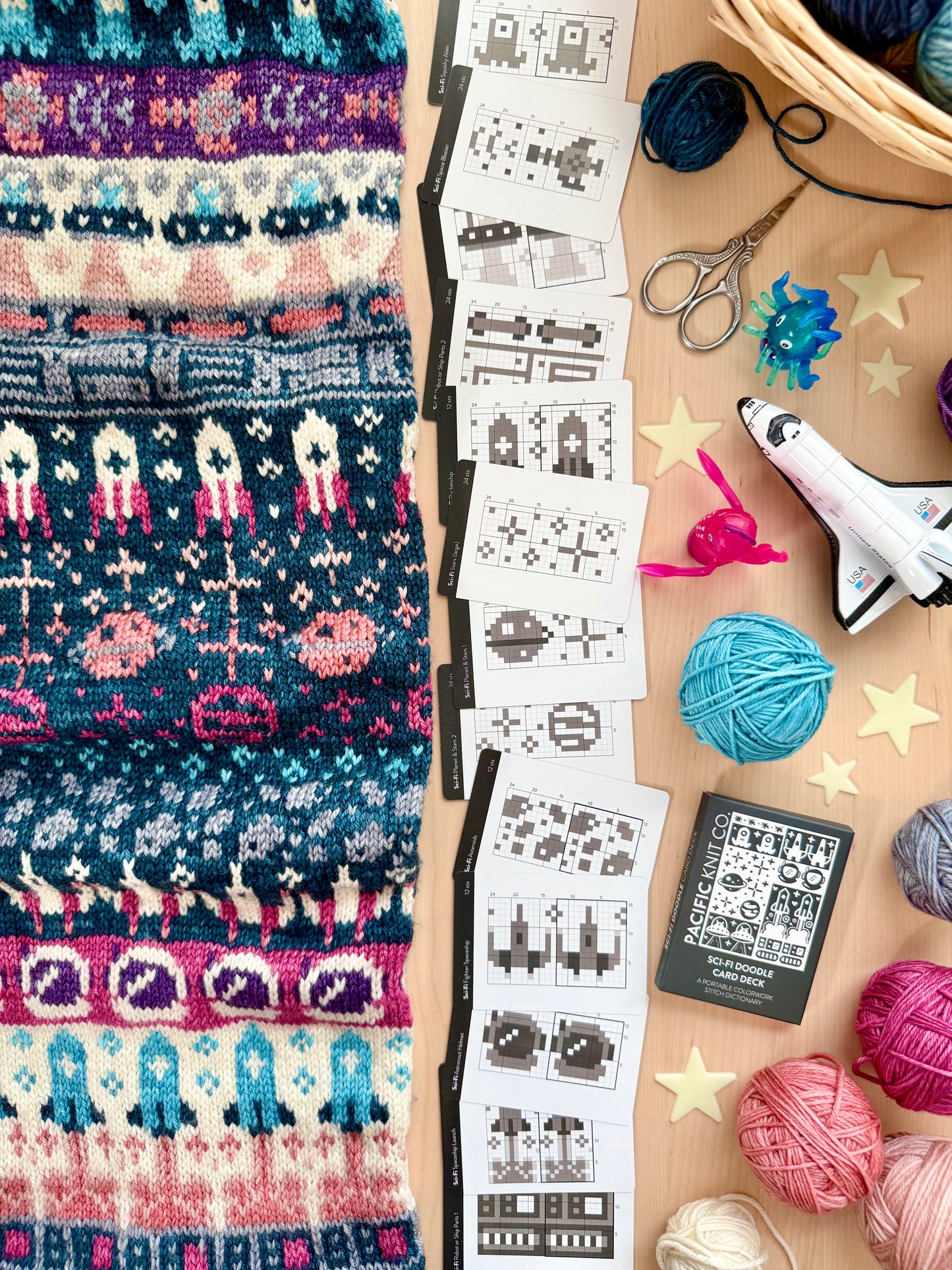 Sci-Fi Doodle Deck - Pacific Knit Co.