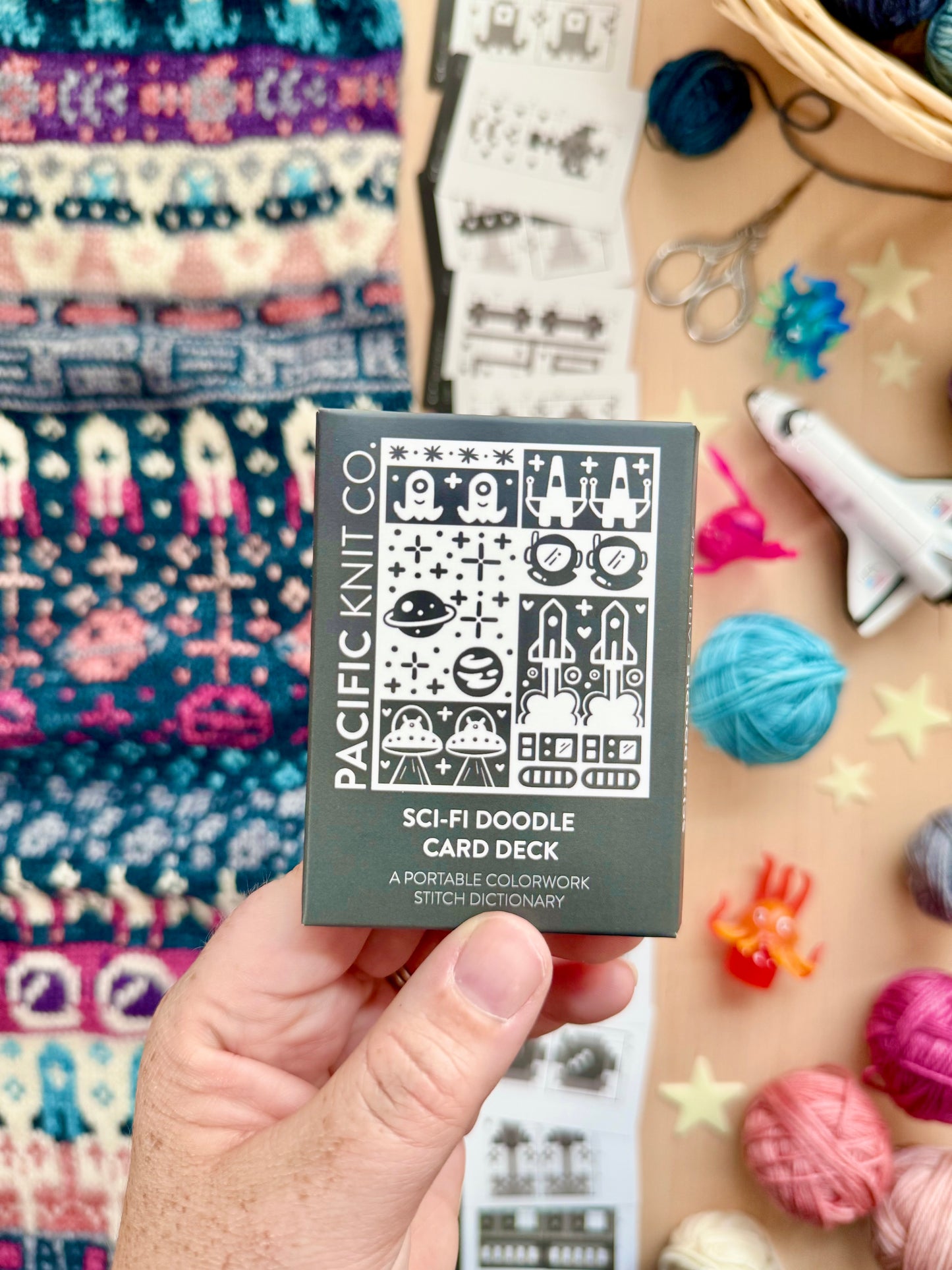 Sci-Fi Doodle Deck - Pacific Knit Co.