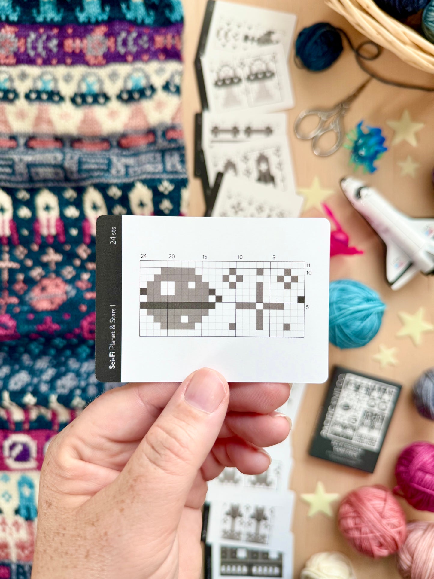 Sci-Fi Doodle Deck - Pacific Knit Co.