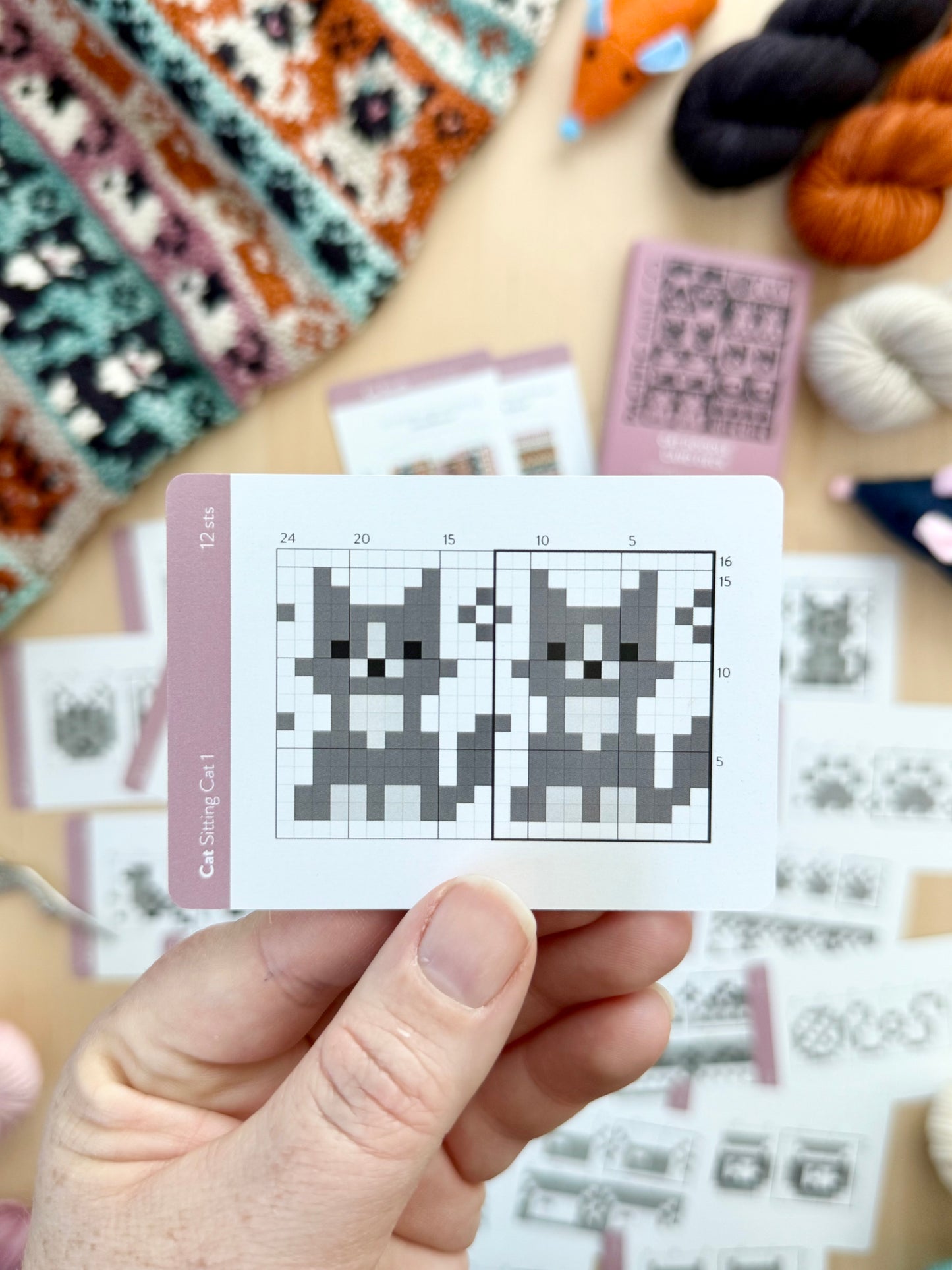 Cat Doodle Deck - Pacific Knit Co.