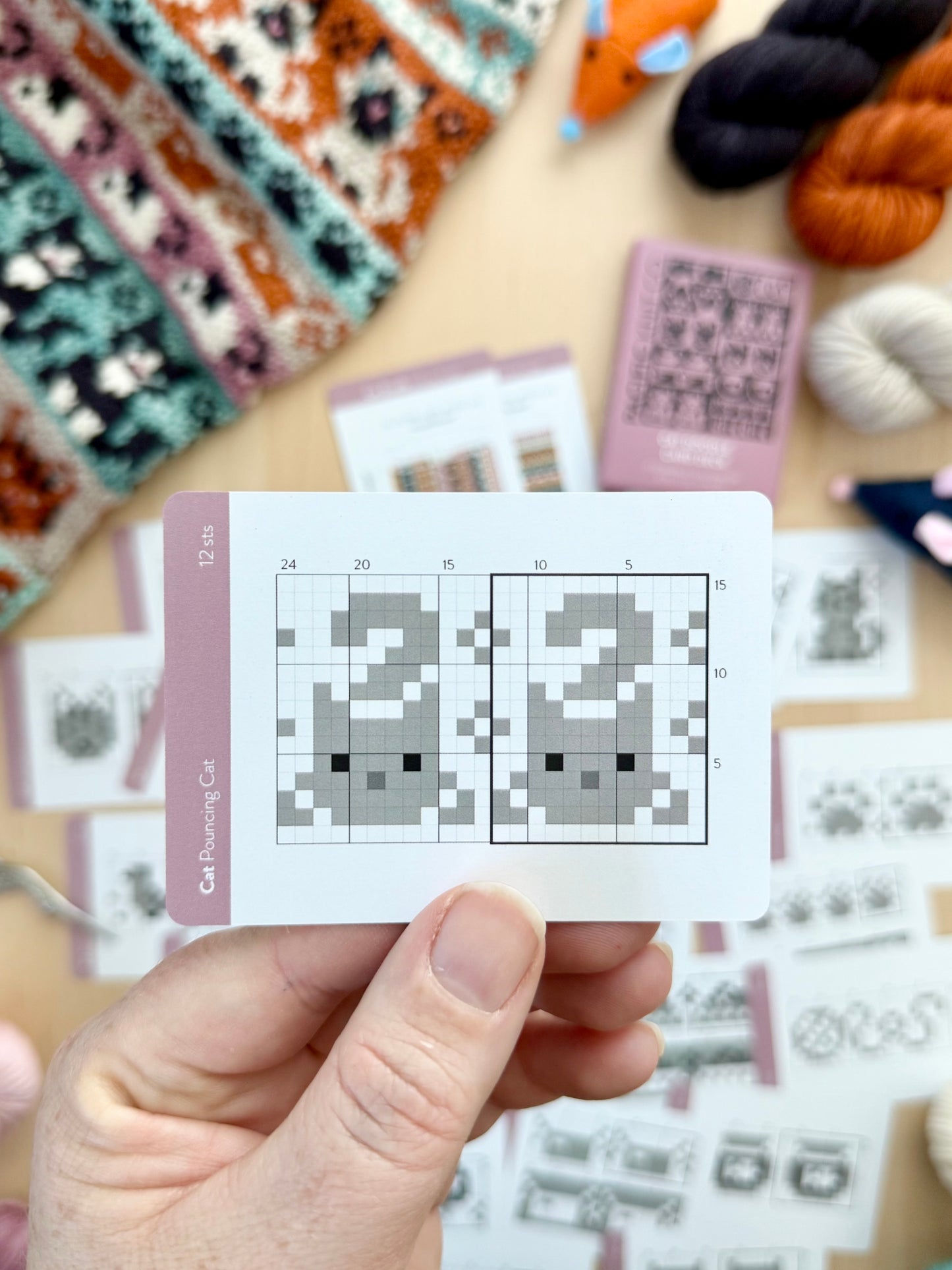 Cat Doodle Deck - Pacific Knit Co.