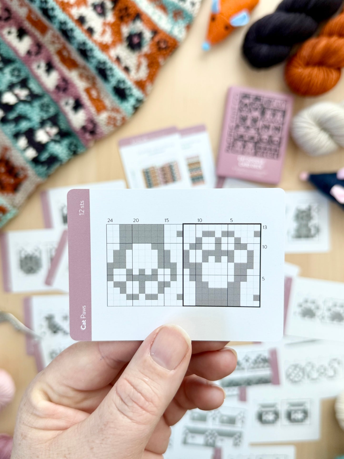 Cat Doodle Deck - Pacific Knit Co.