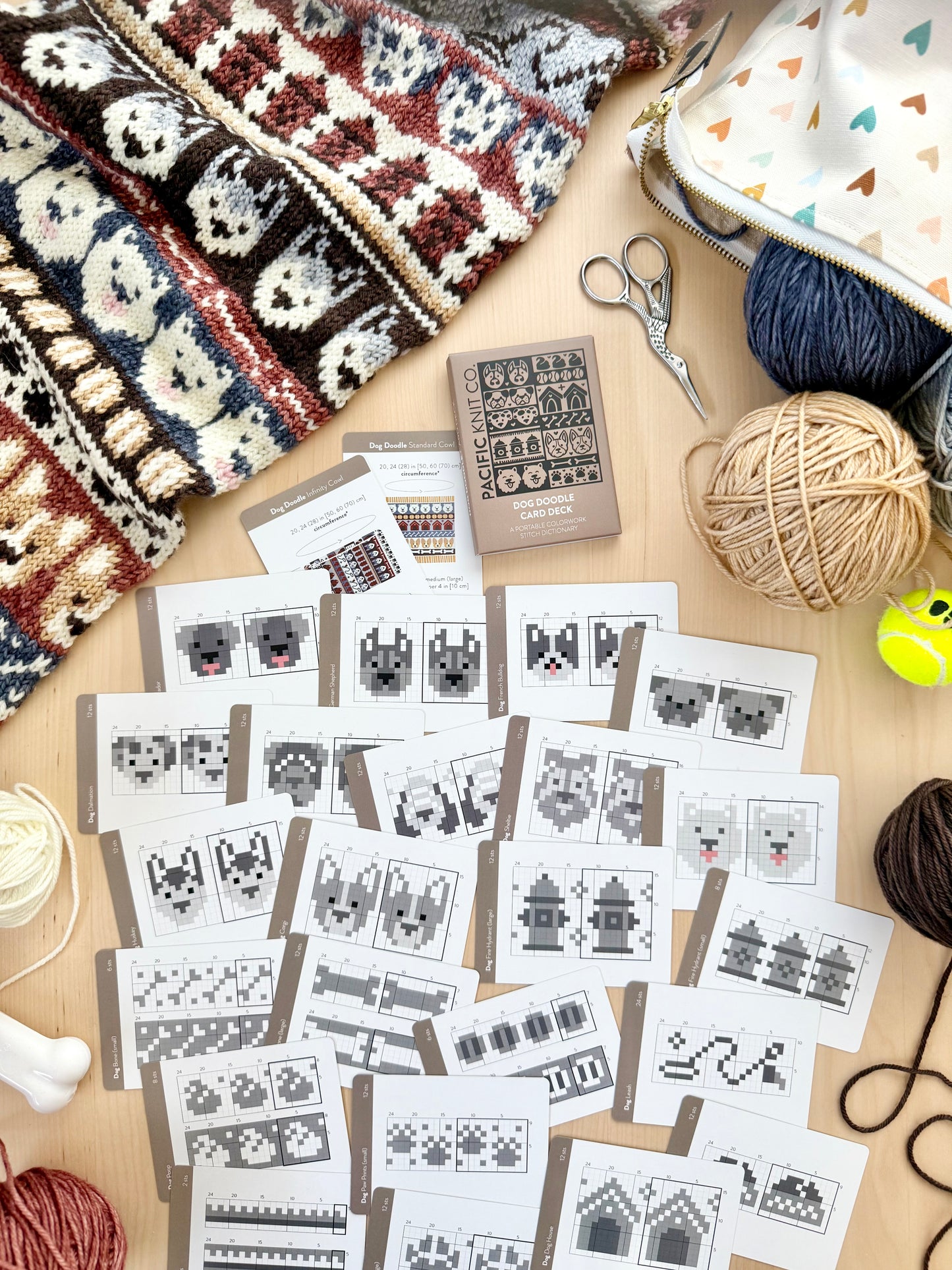 Dog Doodle Deck - Pacific Knit Co.