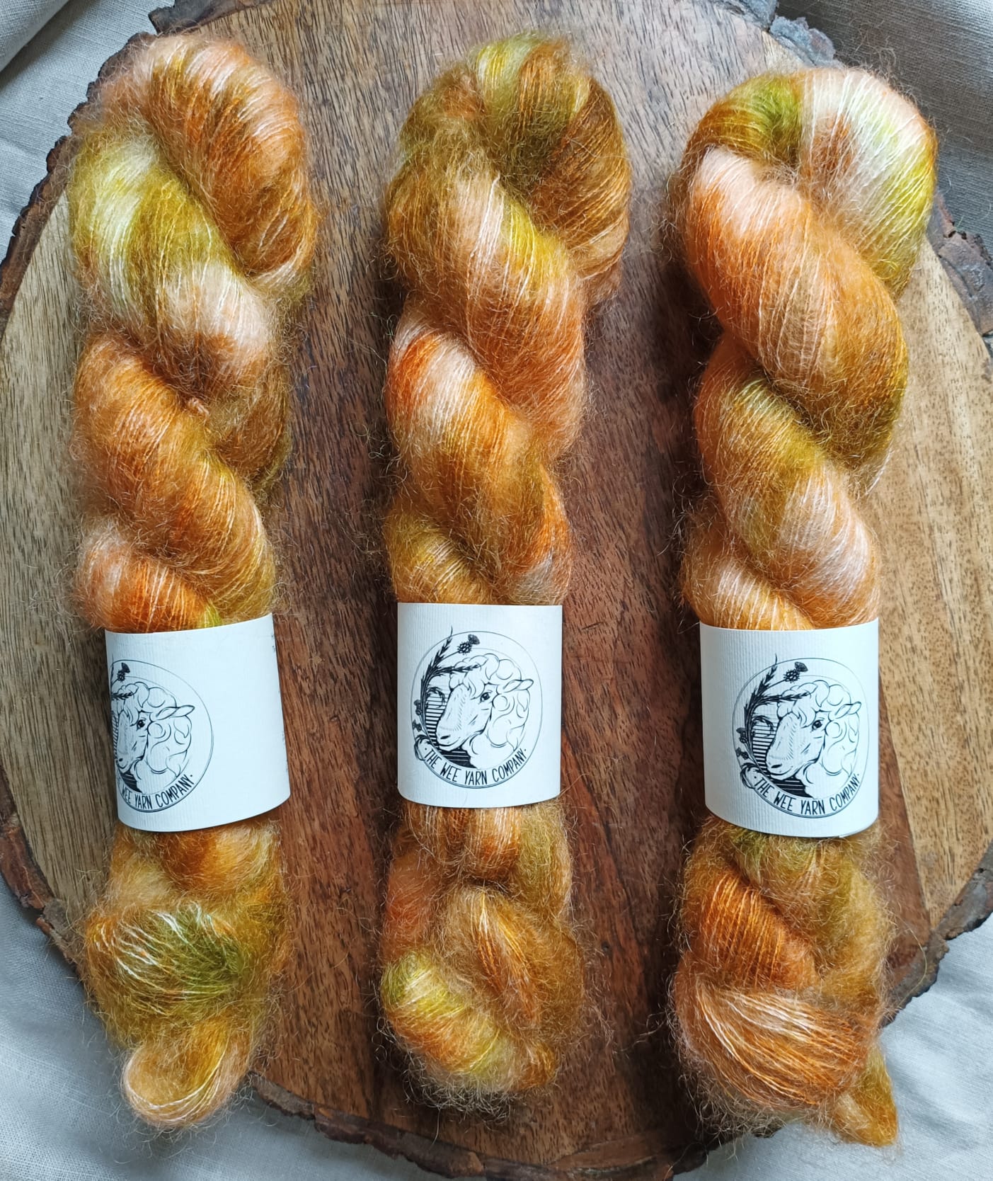 Turning Leaves - Coorie In Silk Mohair