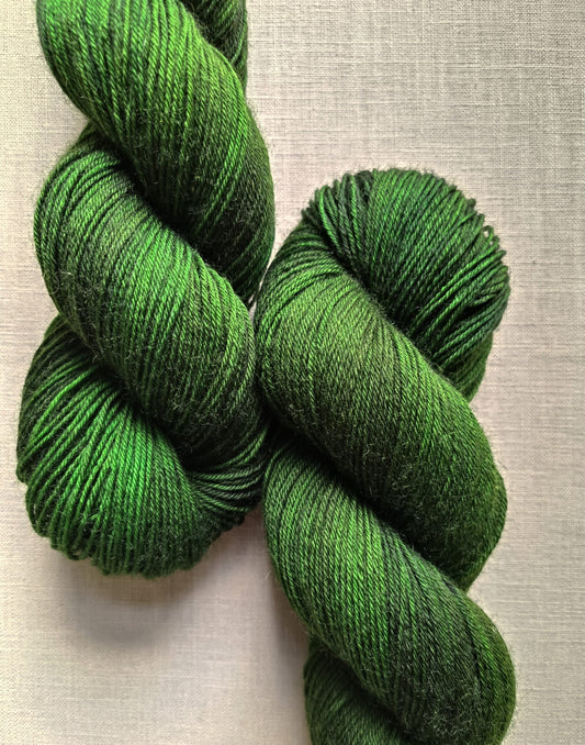 Deep Forest - Bonnie BFL Sock