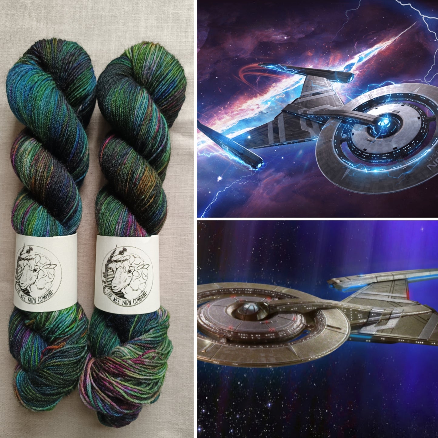 USS Discovery - Bonnie BFL Sock