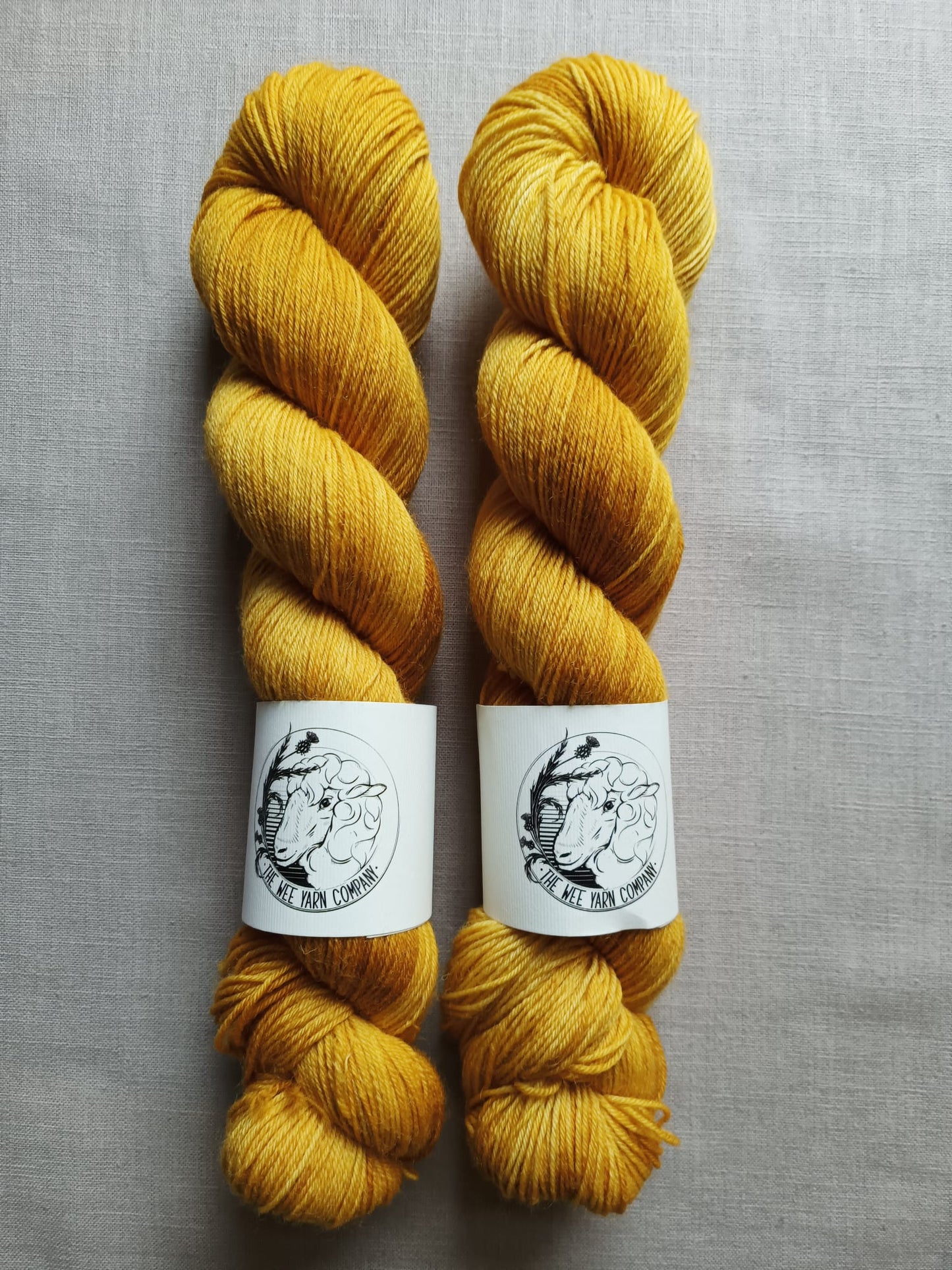 Yellow Alert - Bonnie BFL Sock