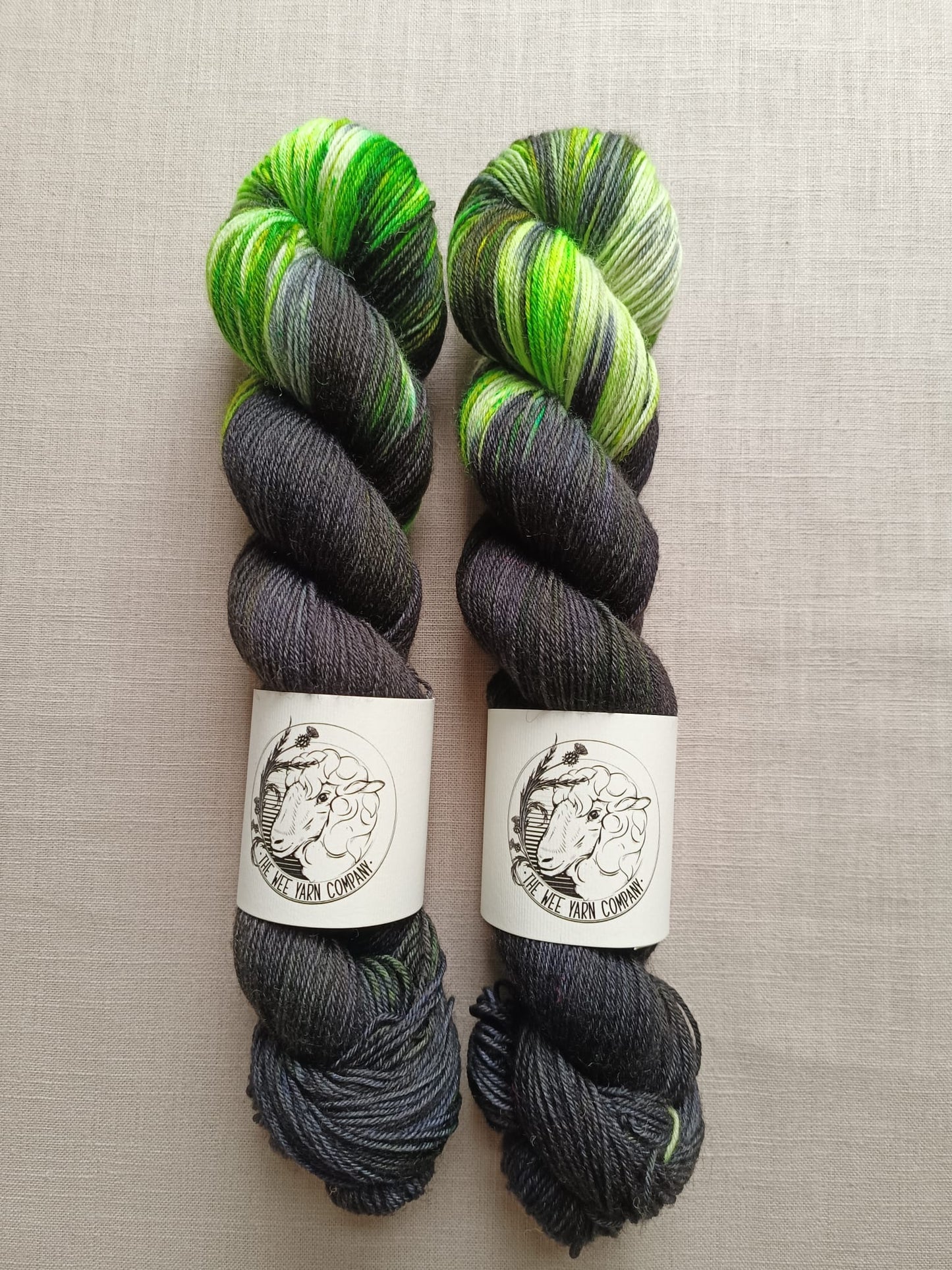 Toxic Waste - Bonnie BFL Sock