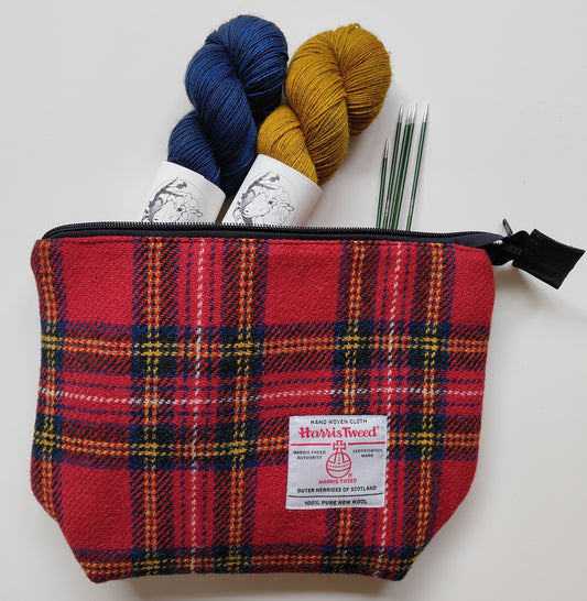 Harris Tweed Project Bags