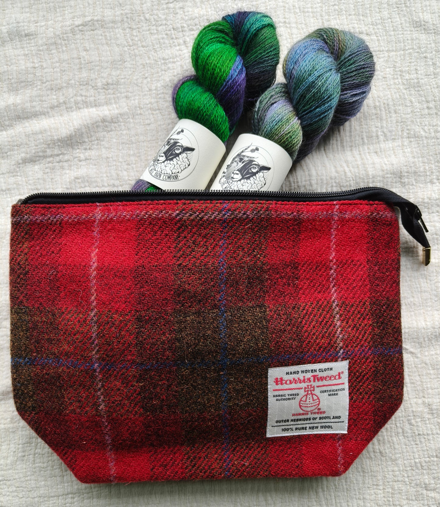 Harris Tweed Project Bags