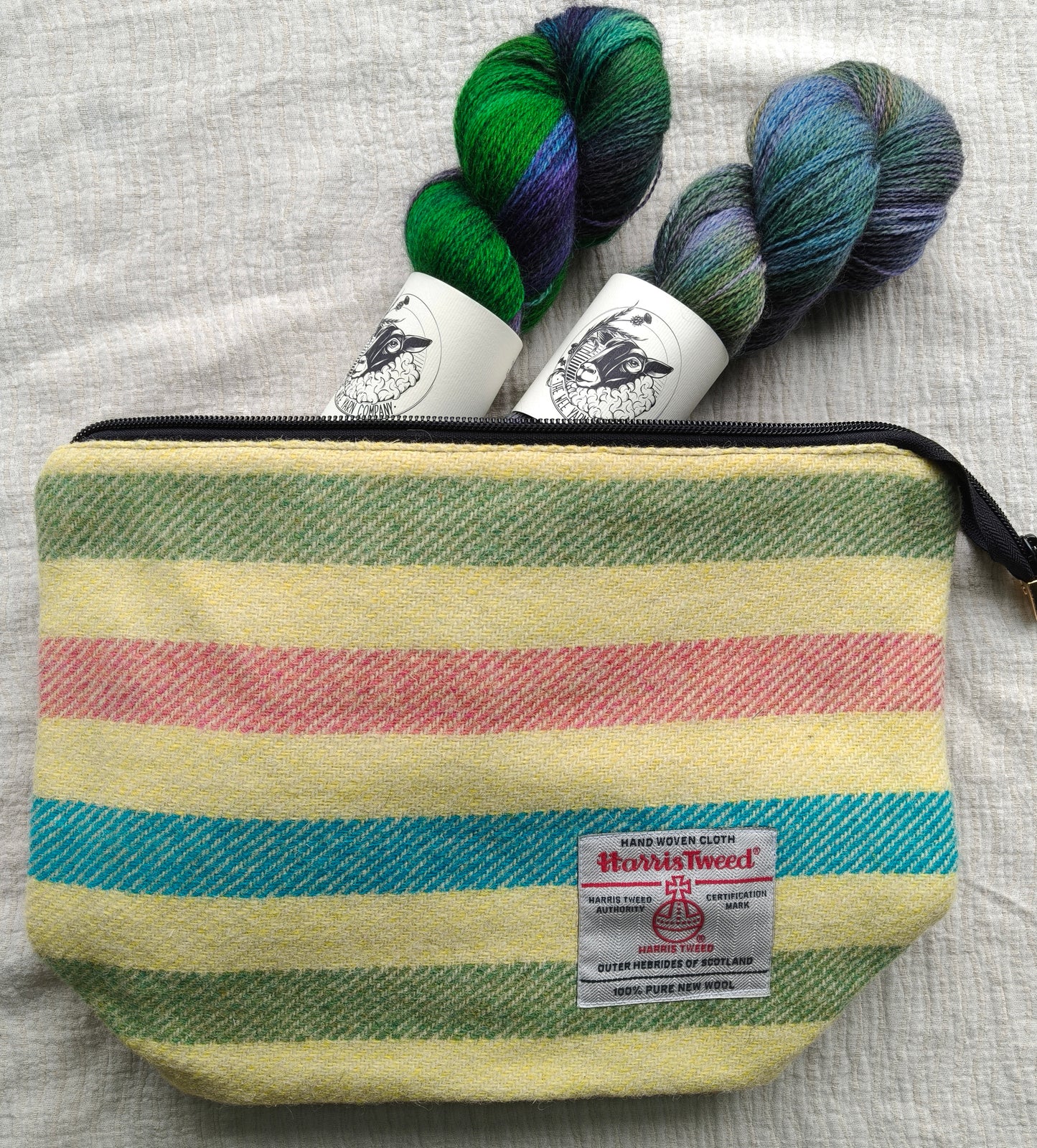 Harris Tweed Project Bags