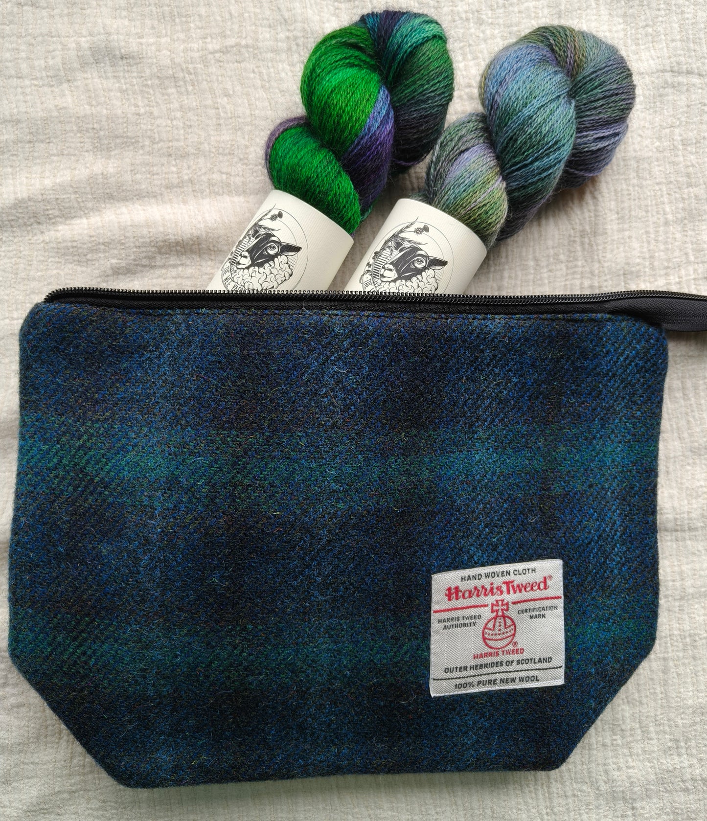 Harris Tweed Project Bags