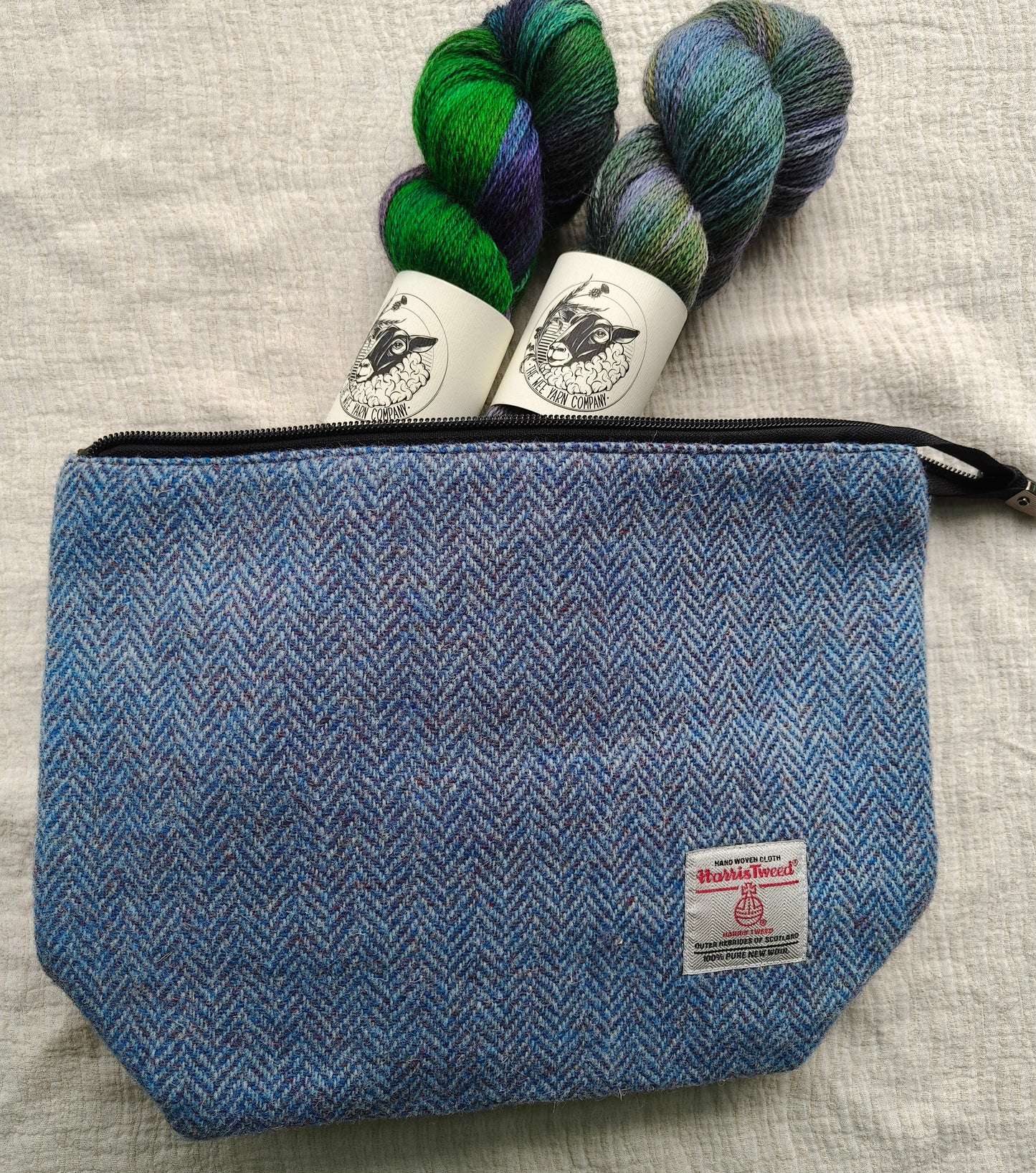 Harris Tweed Project Bags
